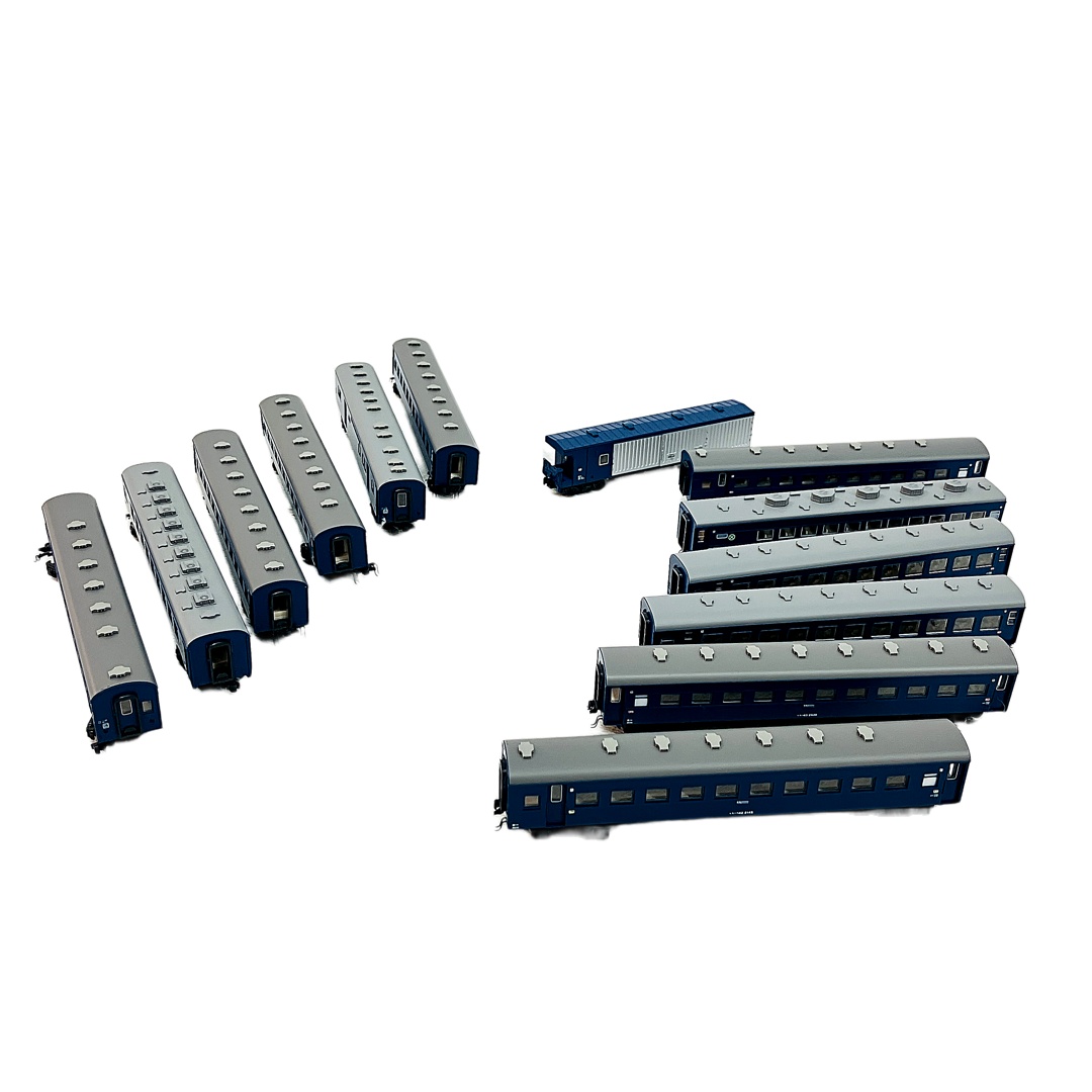 KATO 10-1235 10-1236 43系 夜行急行 八甲田 基本 増結