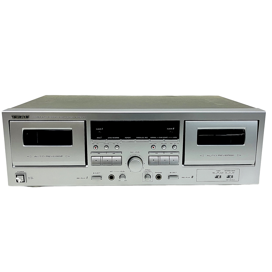 TEAC W-890R MKII-S ダブルオートリバースカセットデッキ