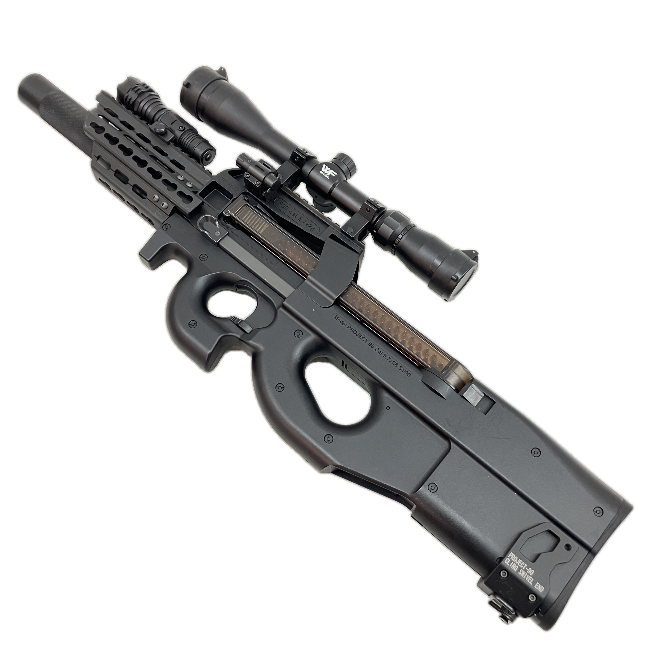 東京マルイ P90+ 電動ガン カスタム スコープ付