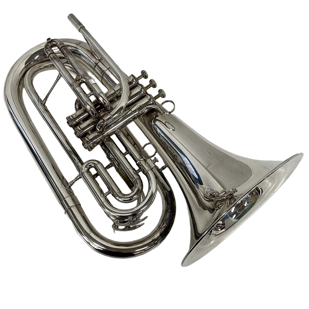 KING 1124 マーチング バリトン シルバー