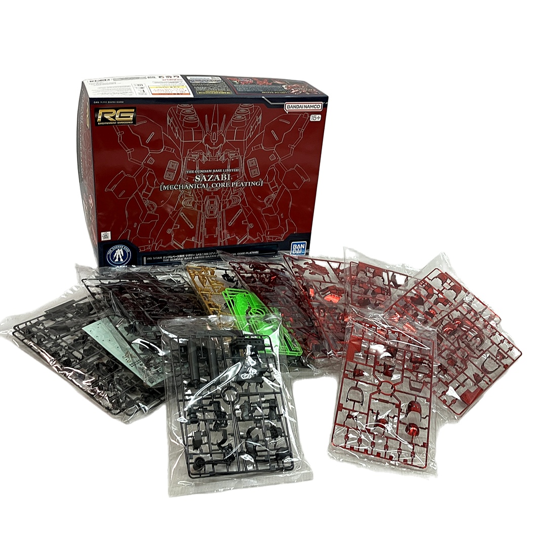 BANDAI RG サザビー メカニカルコアメッキ プラモデル