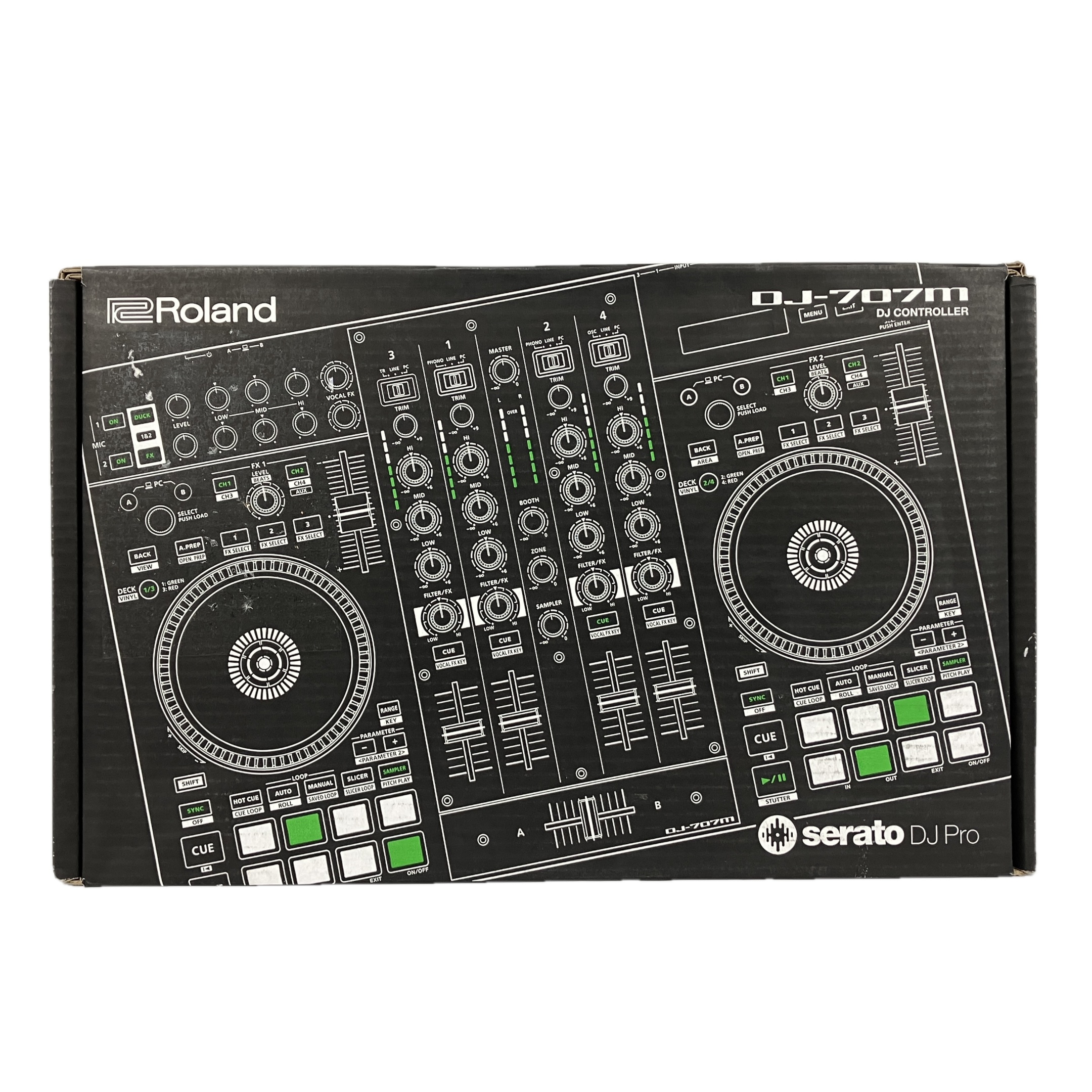 ROLAND DJ-707M PCDJ コントローラー