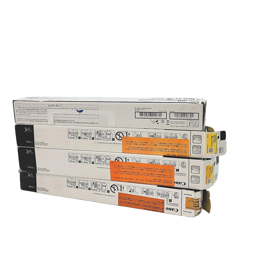 トナー買取　NPGセット CANON 純正 NPG-67 トナー ブラックシアンイエローマゼンタ 4色