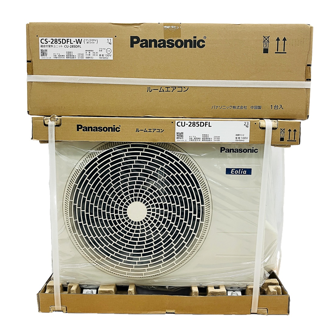 美品 パナソニック 冷暖房ルームエアコン ポータブルエアコンも