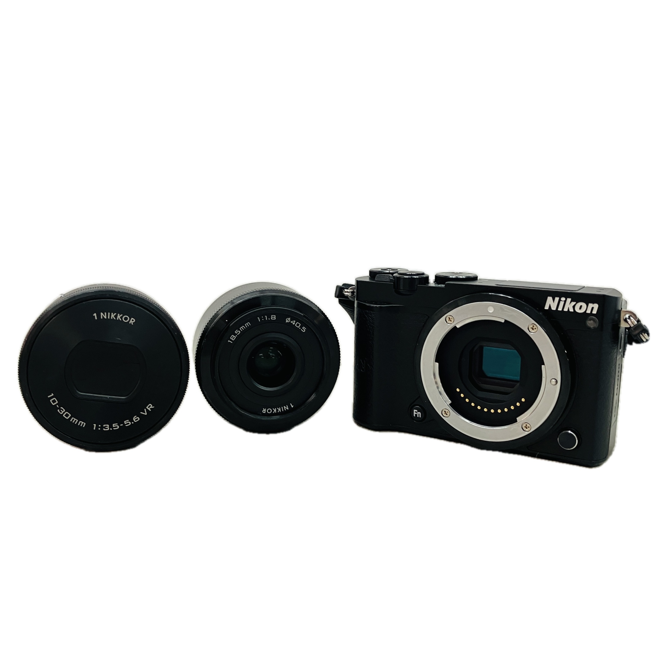 Nikon 1 J5 ミラーレス カメラ 18.5mm F1.8 10-30mm