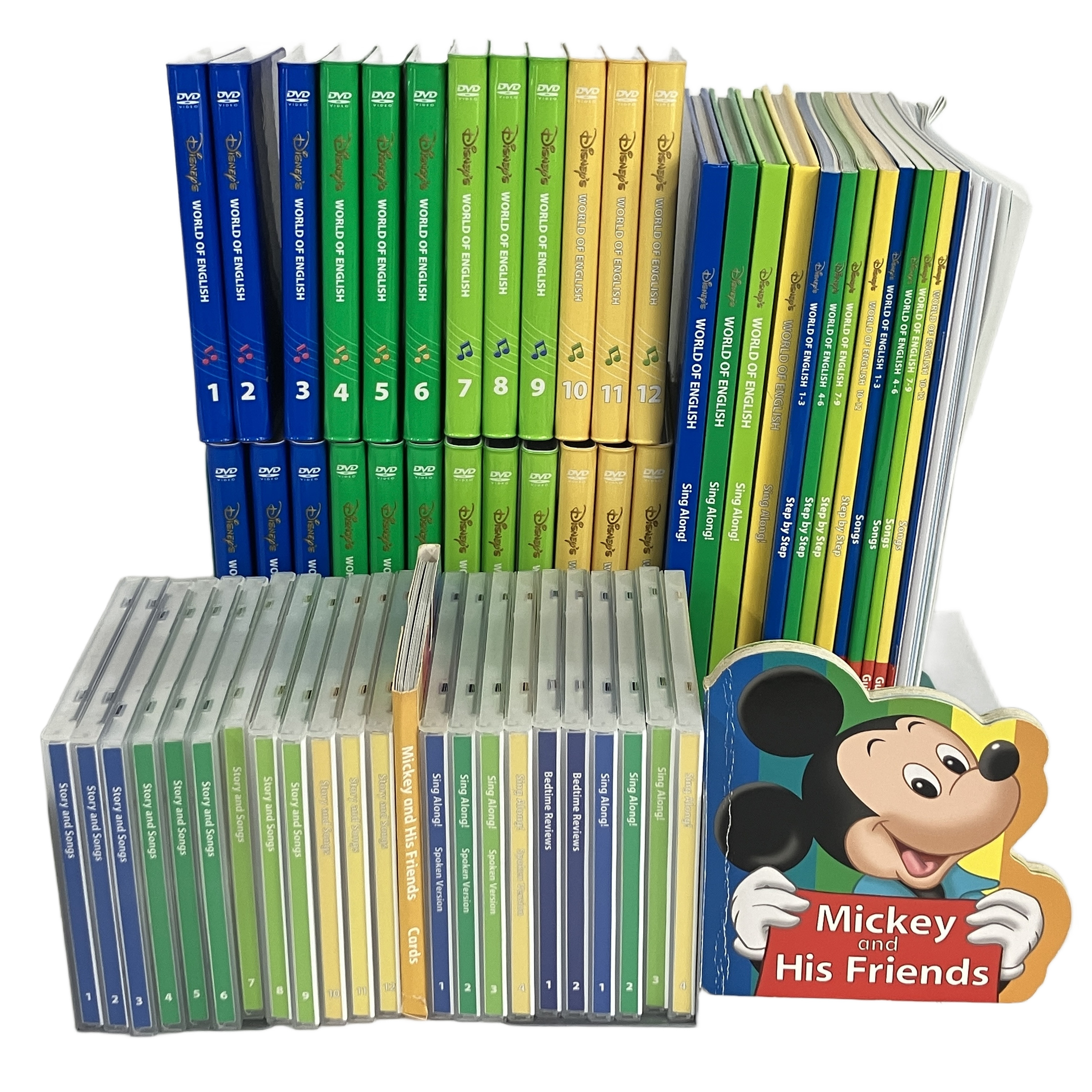 Disney DWE ステップバイステップ シングアロング DVD CD