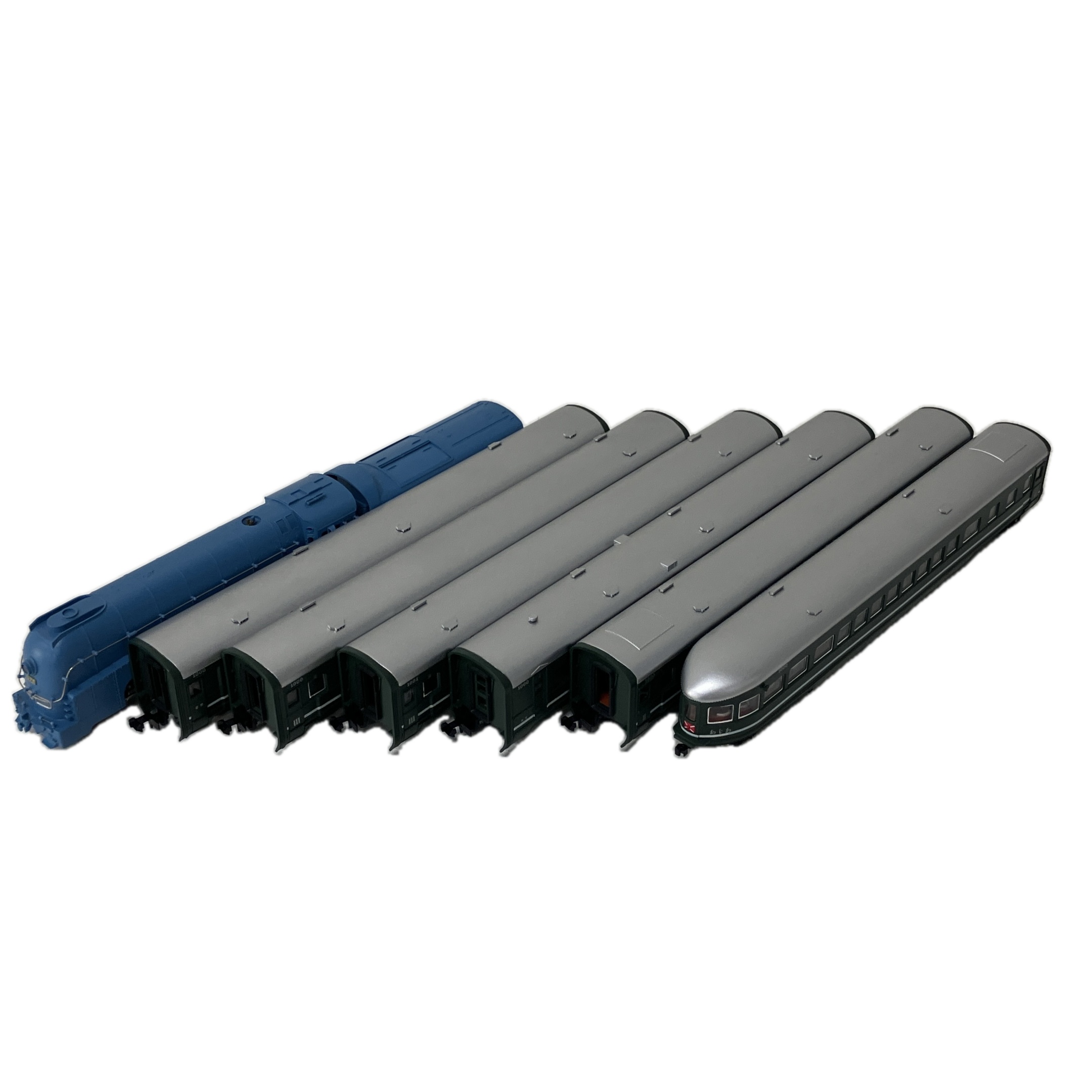 MICROACE 南満州鉄道パシナ型蒸気機関車 979 あじあ号 7両