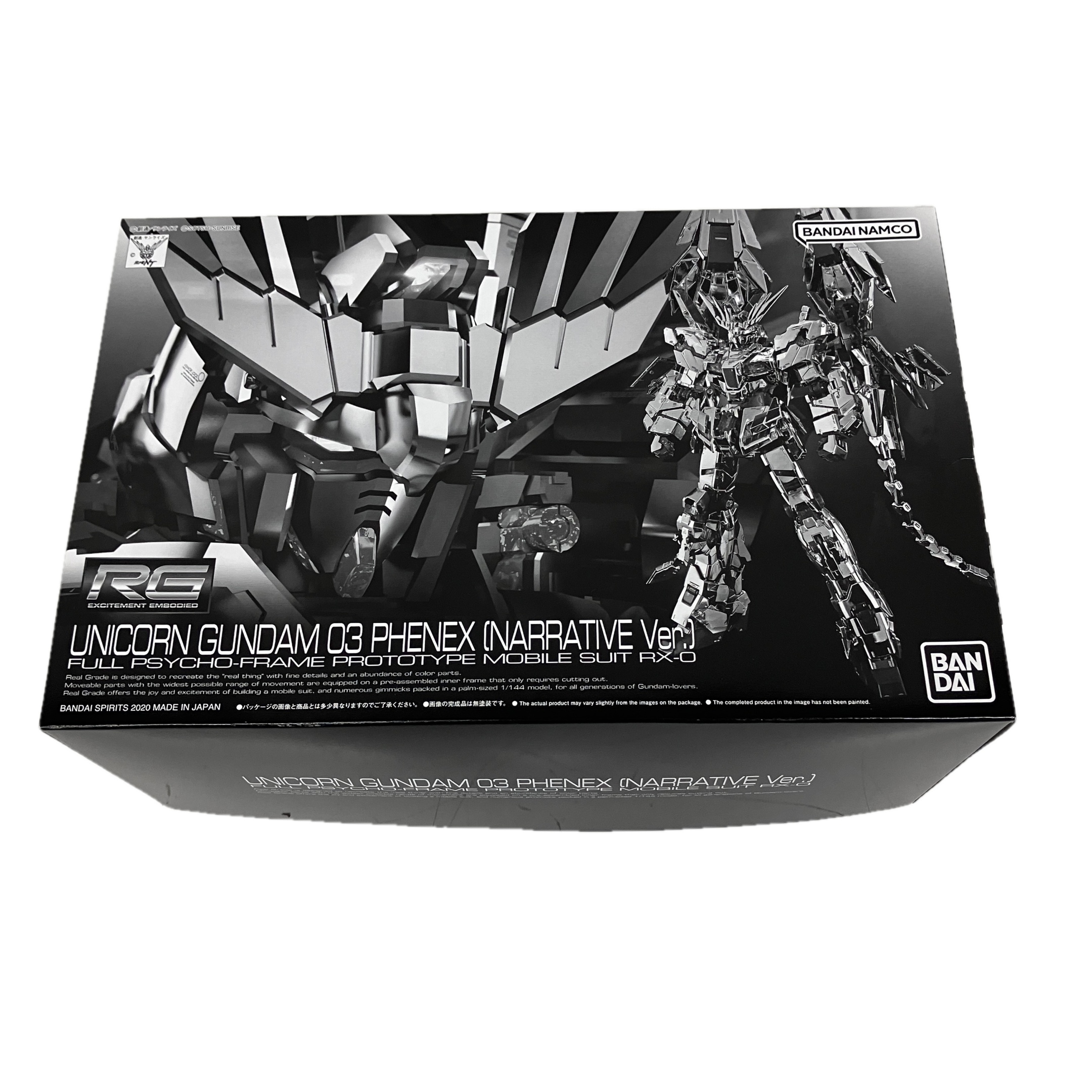 BANDAI RG 1/144 ユニコーンガンダム3号機 フェネクス ナラティブVer プラモデル