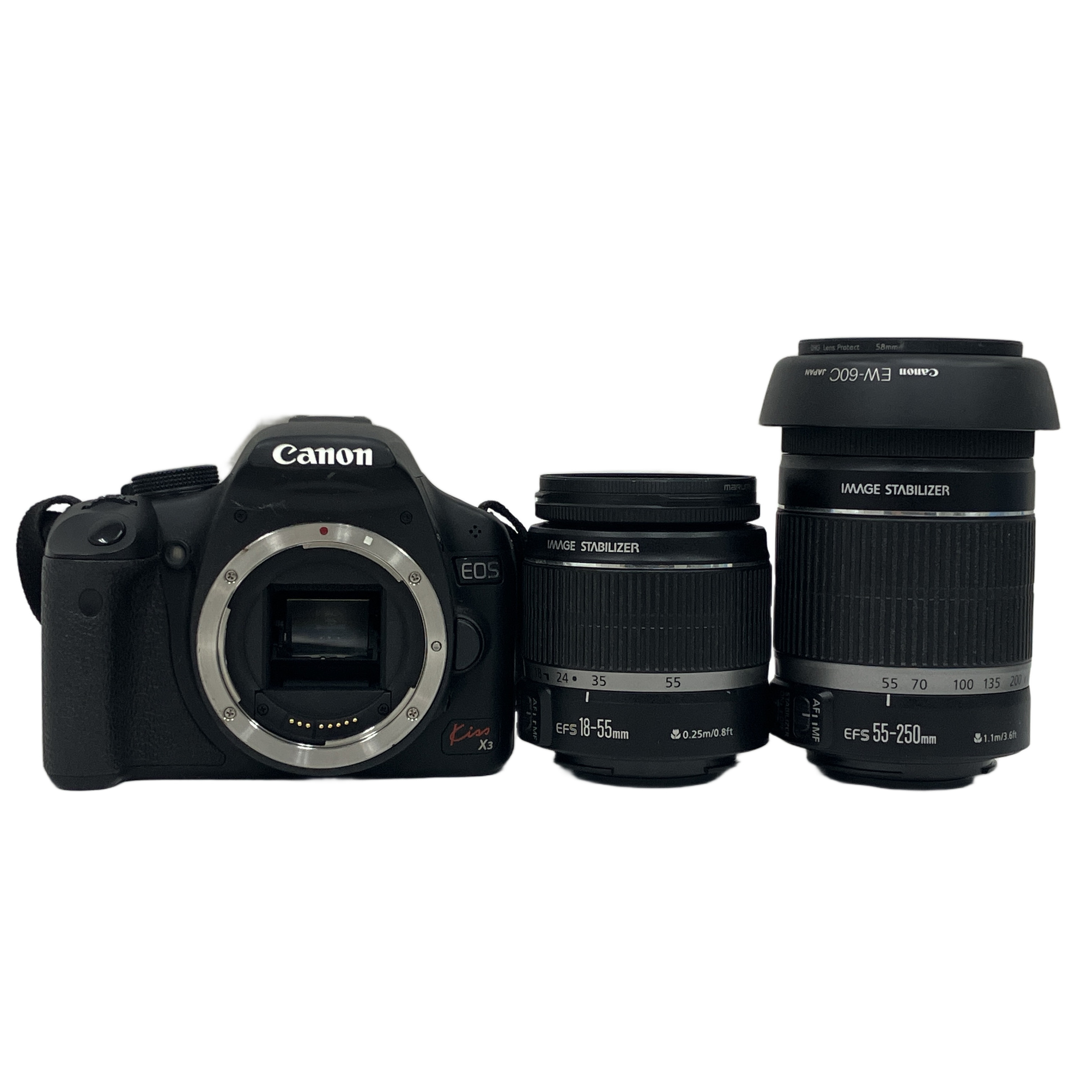 Canon EOS Kiss X3 ダブルズームキット デジタル一眼レフ