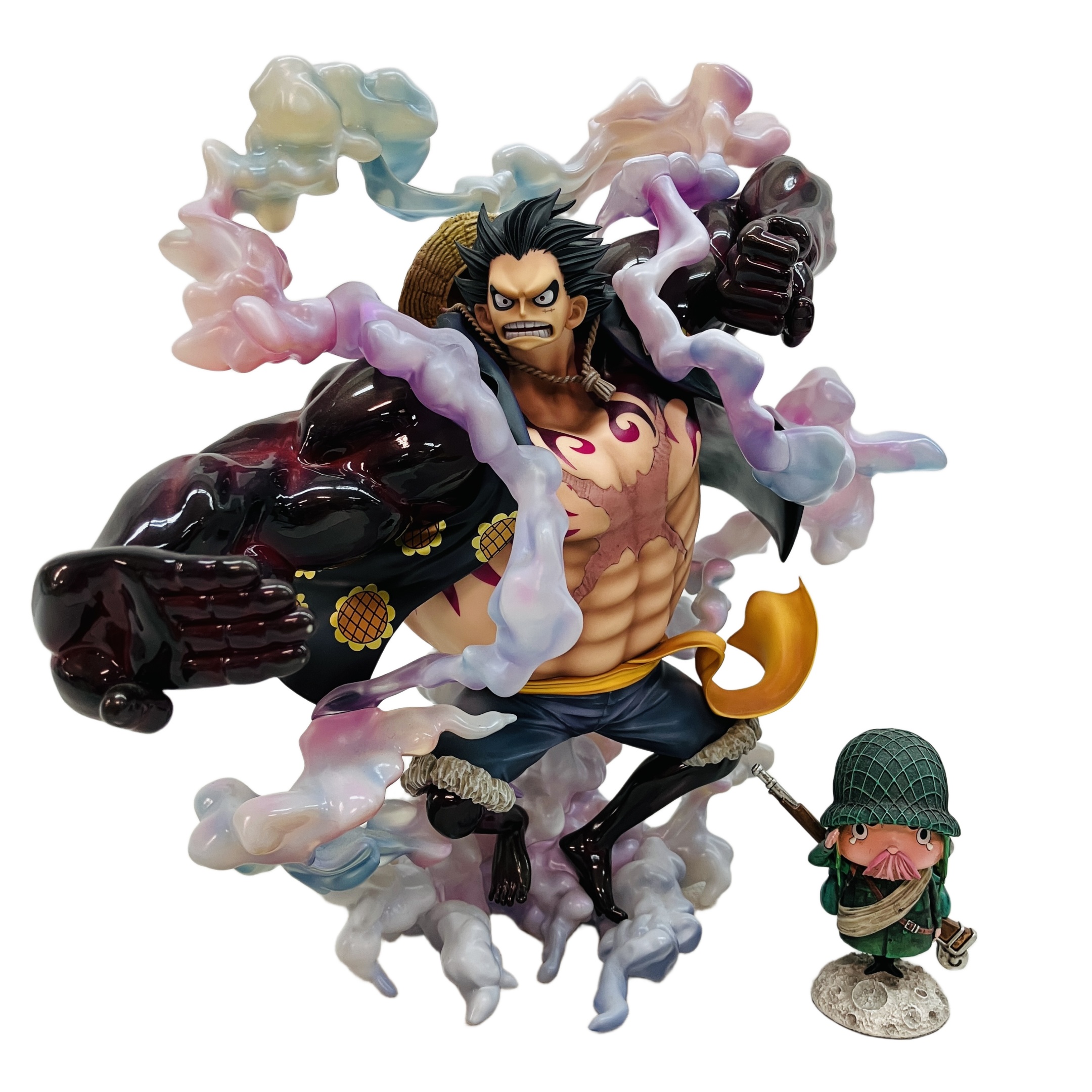 メガハウス P.O.P モンキー・D・ルフィ ギア4 弾む男 フィギュア