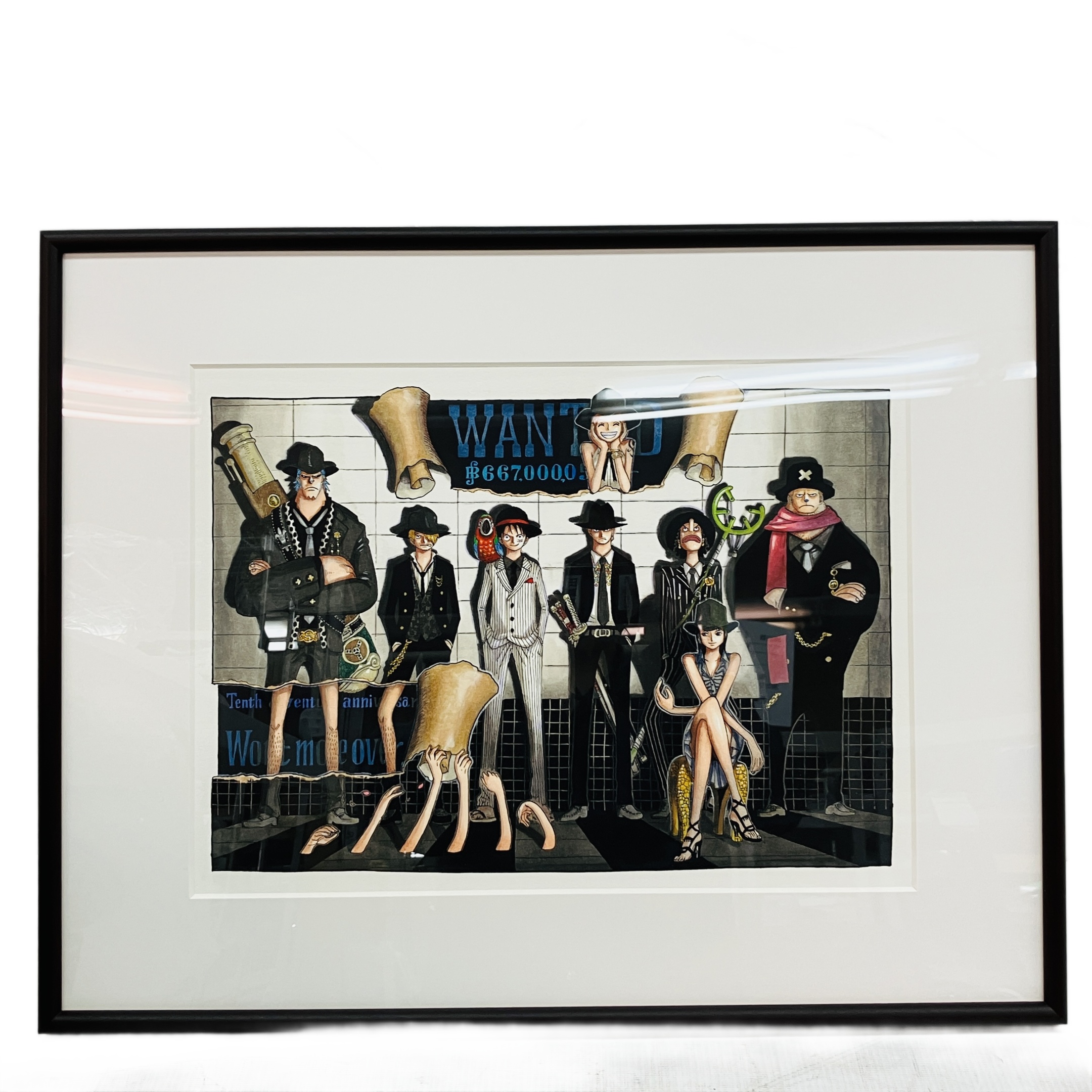 ワンピース 複製原画 2008年 ジャンプフェスタ WANTED