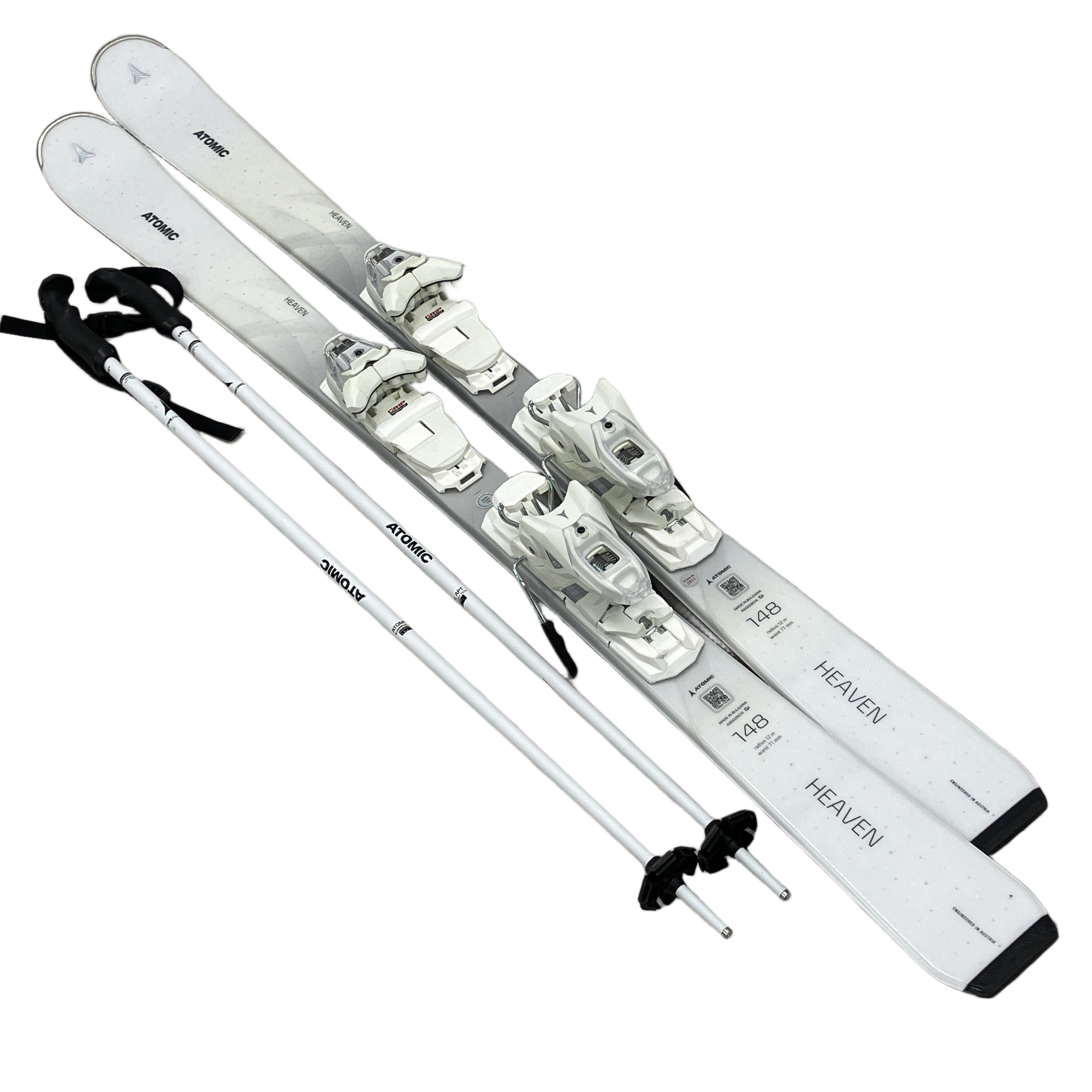 ATOMIC レディース148cm ビンディング付き スキー