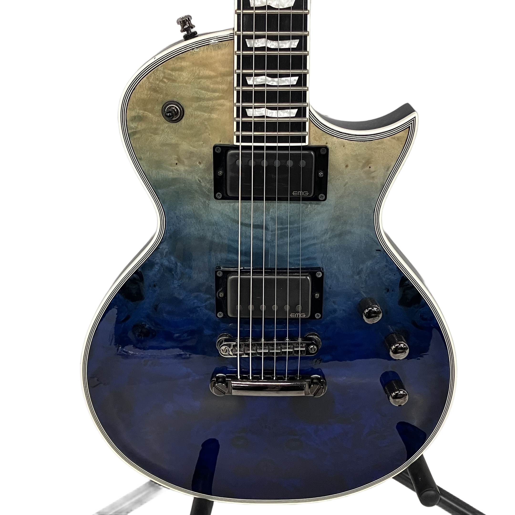 ESP E-II EC BM Blue Natural Burst エレキギター