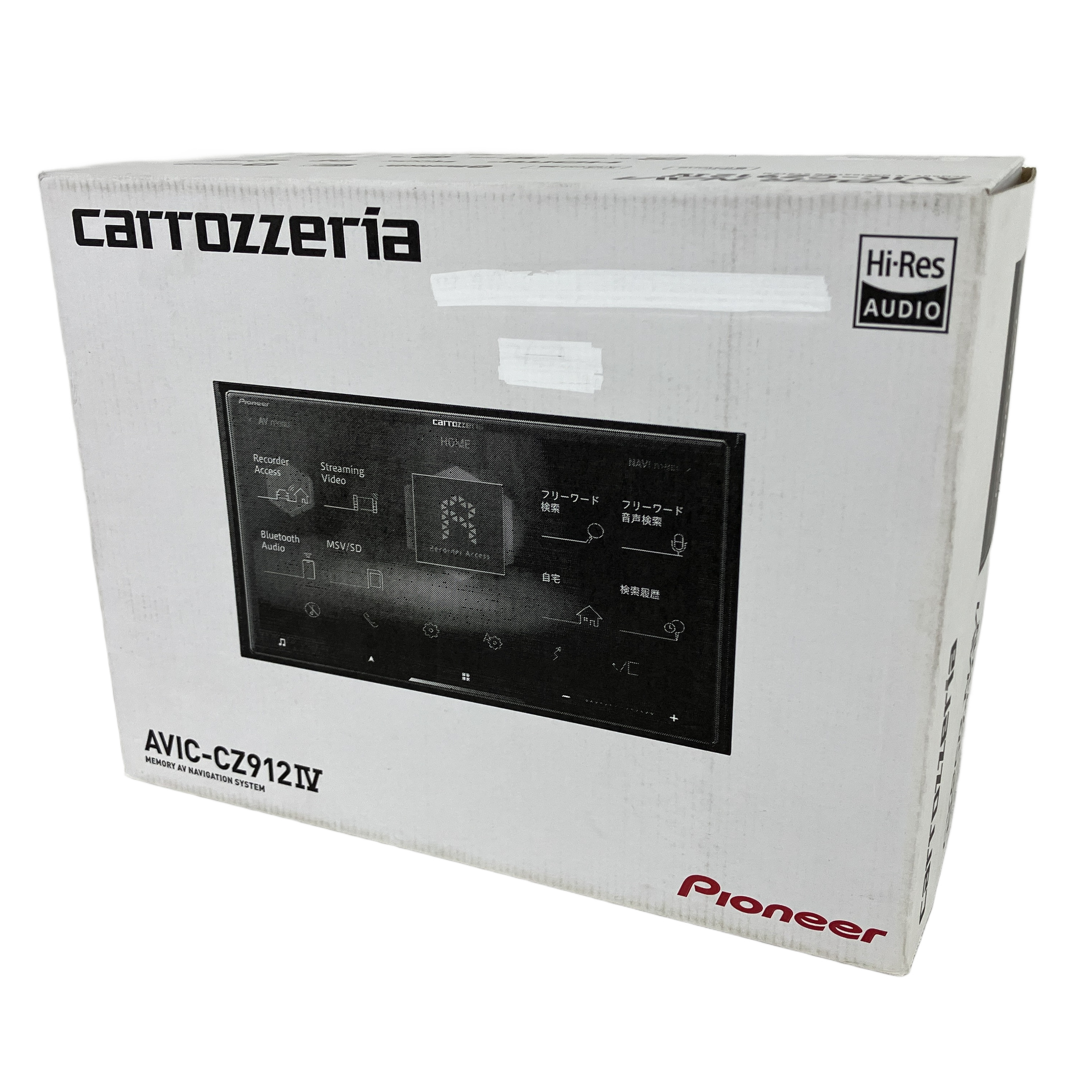 Pioneer carrozzeria AVIC-CZ912IV/7型HD&ハイレゾ対応サイバーナビ
