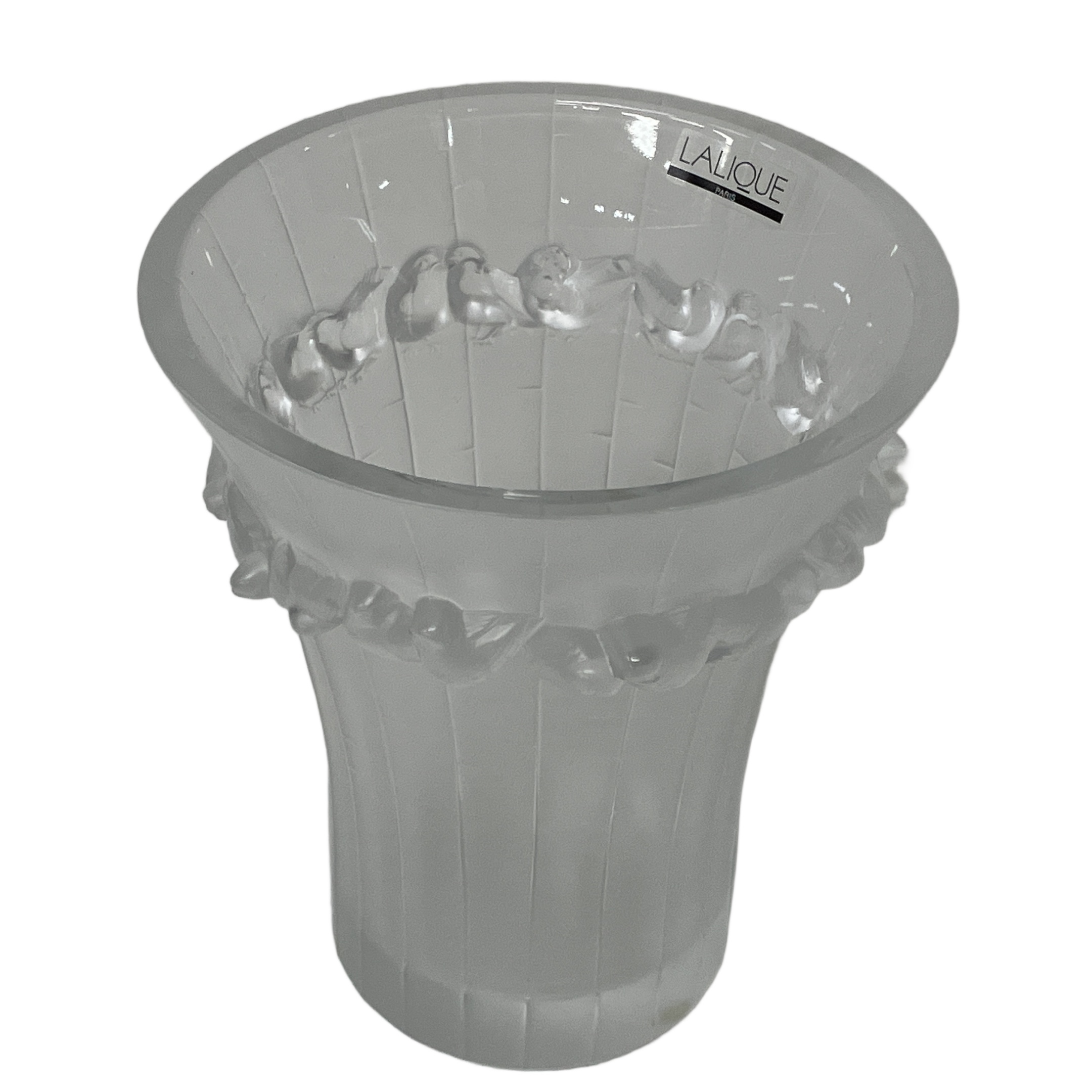 LALIQUE フラワーベース ブルリス 10065200