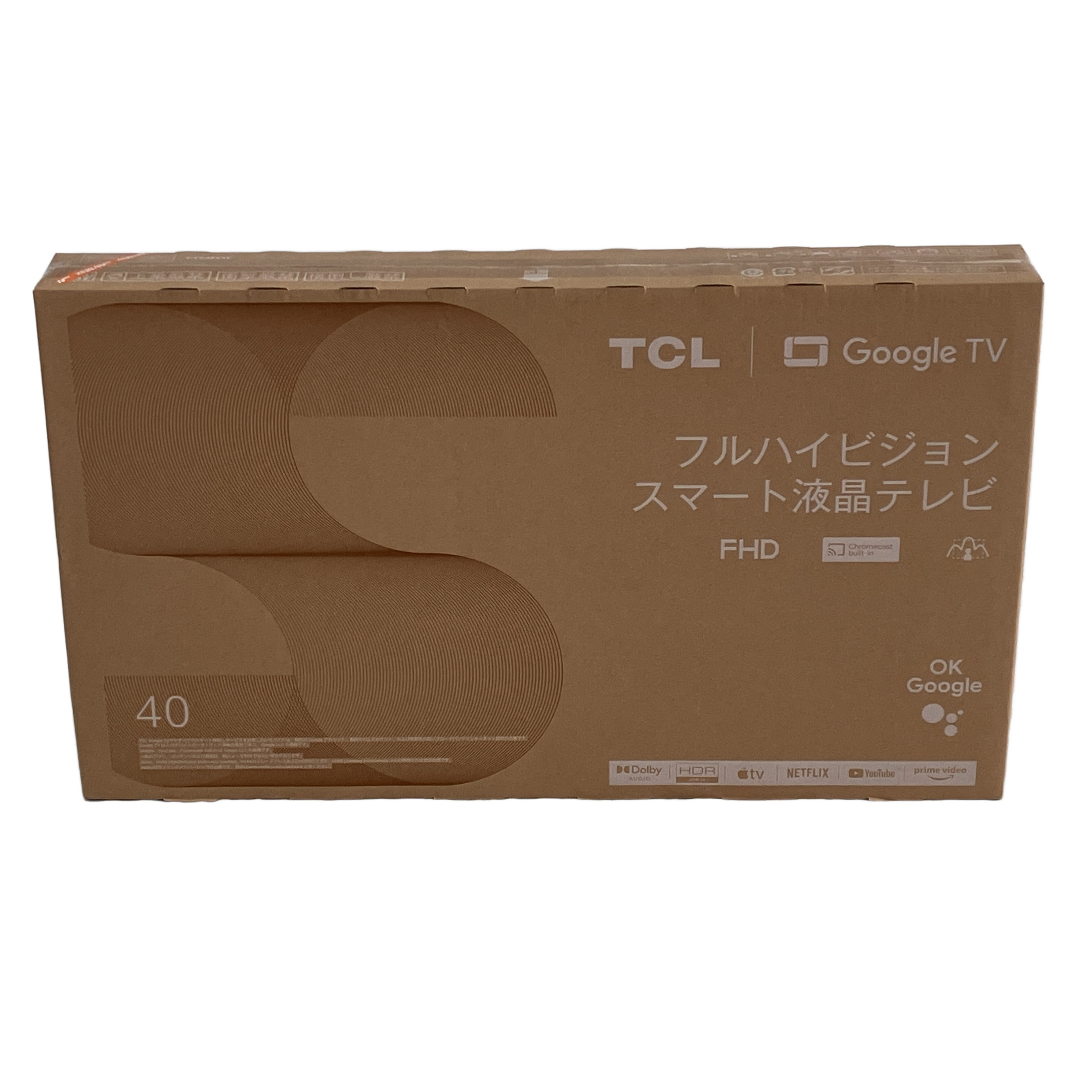TCL 40S5402 Google TV FHDスマートテレビ 40インチ