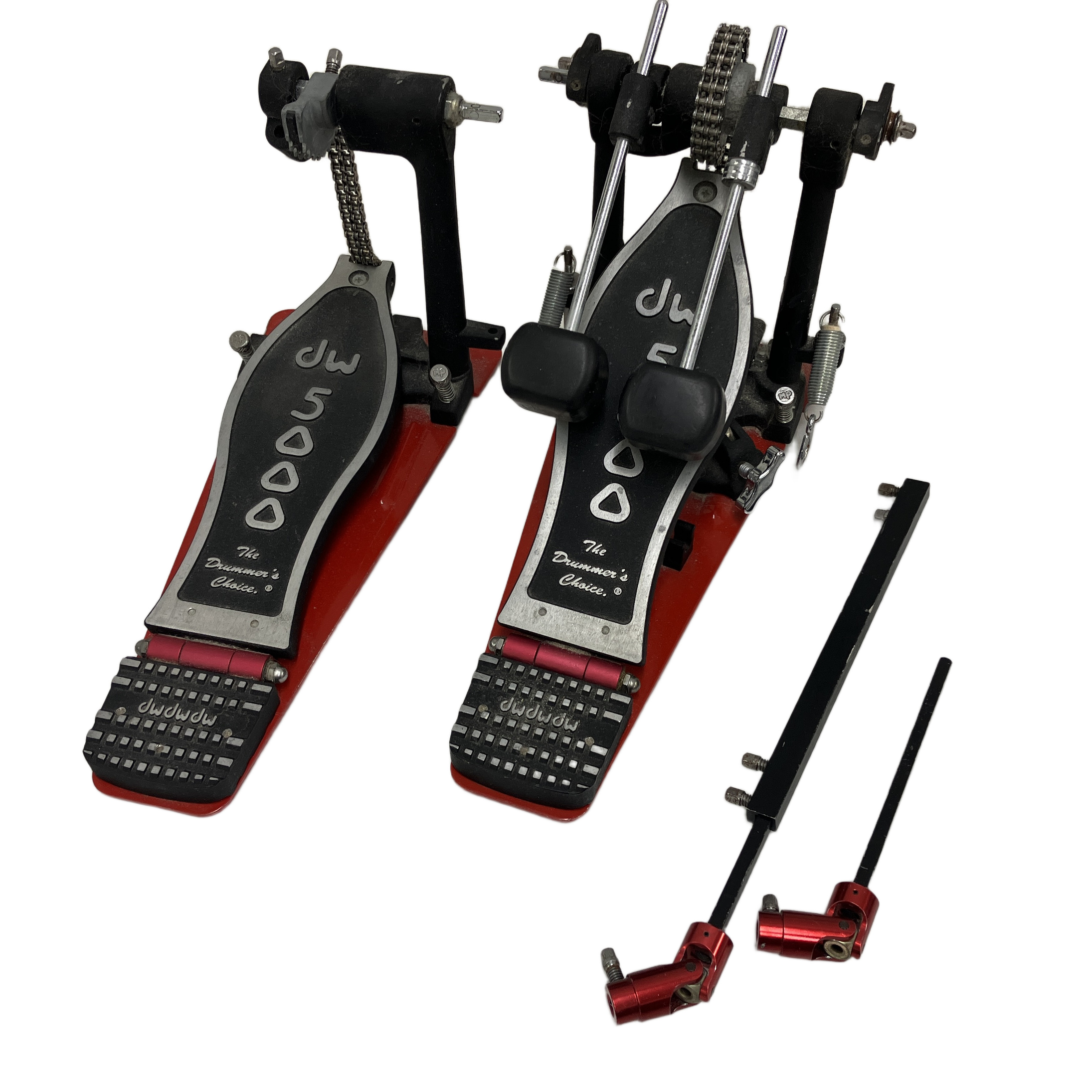 DW 5002AD4 バスドラム用フットペダル ツインペダル
