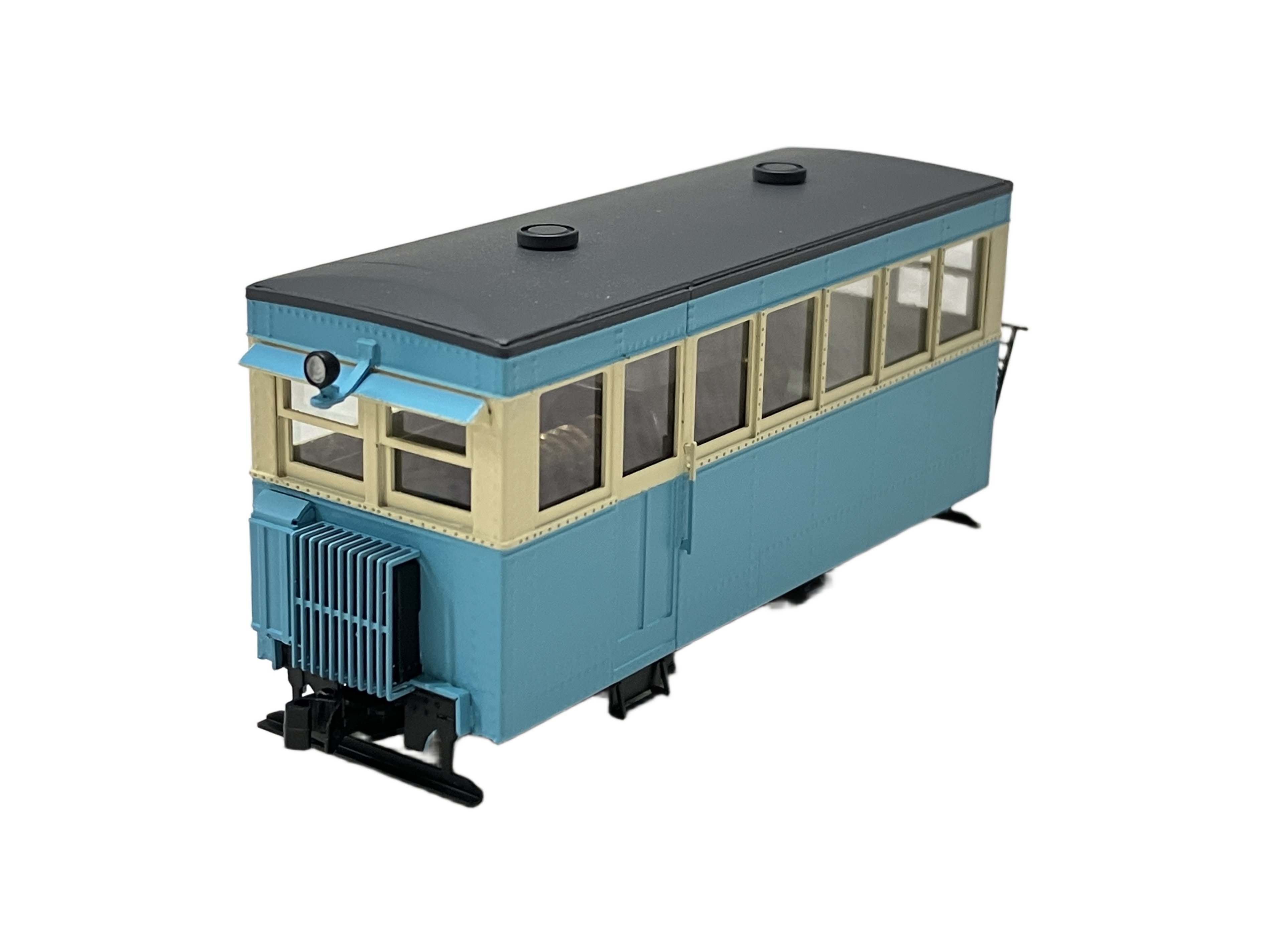 ワールド工芸 沼尻鉄道 ガソ101 II 単端式 気動車 塗装済 HOナロー