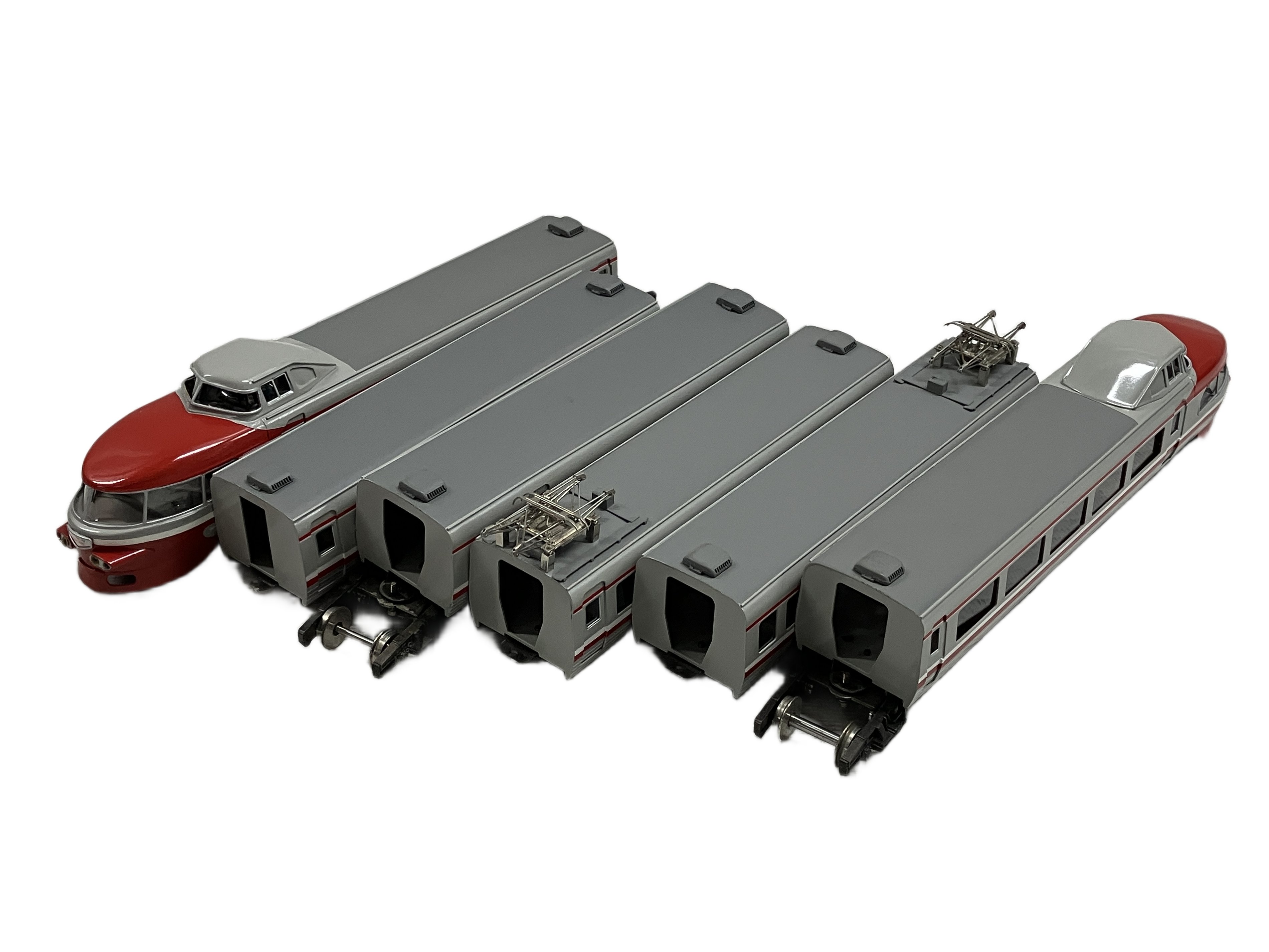 中村精密 小田急NSE ロマンスカー 1-4号車 10.11号車 計6両セット HOゲージ