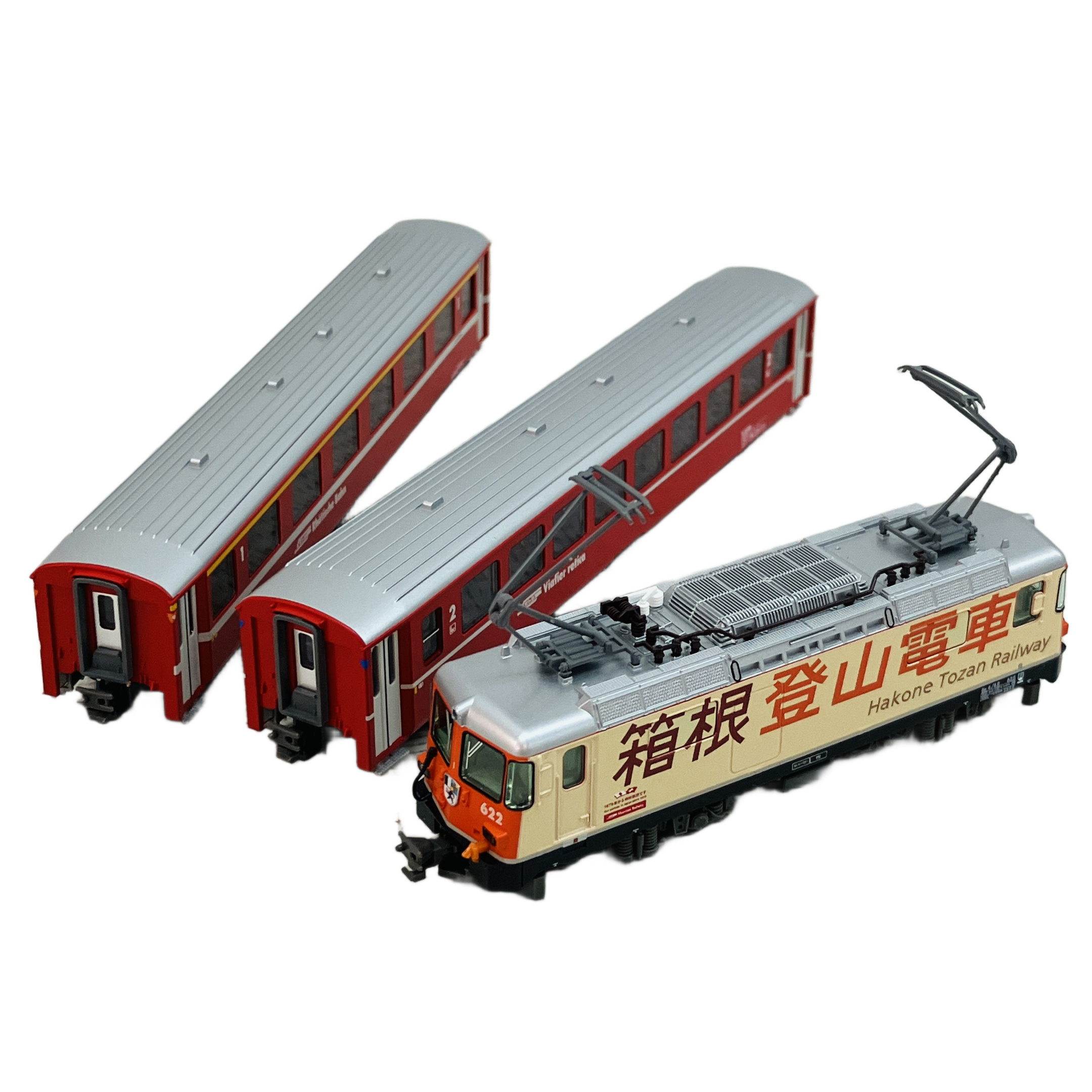 KATO Ge4/4-II 箱根登山電車 EWI客車 3両セット