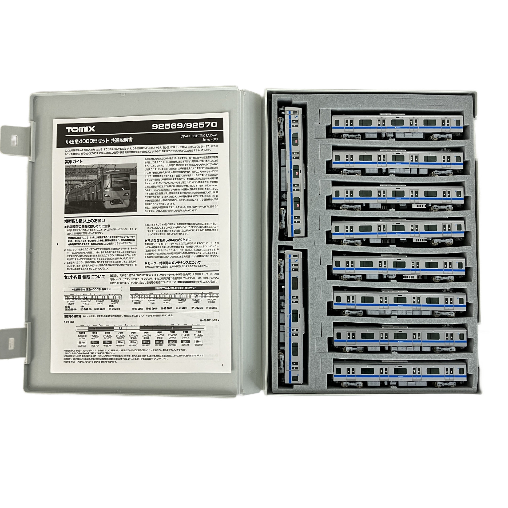 TOMIX 小田急4000系 92569 92570 Nゲージ