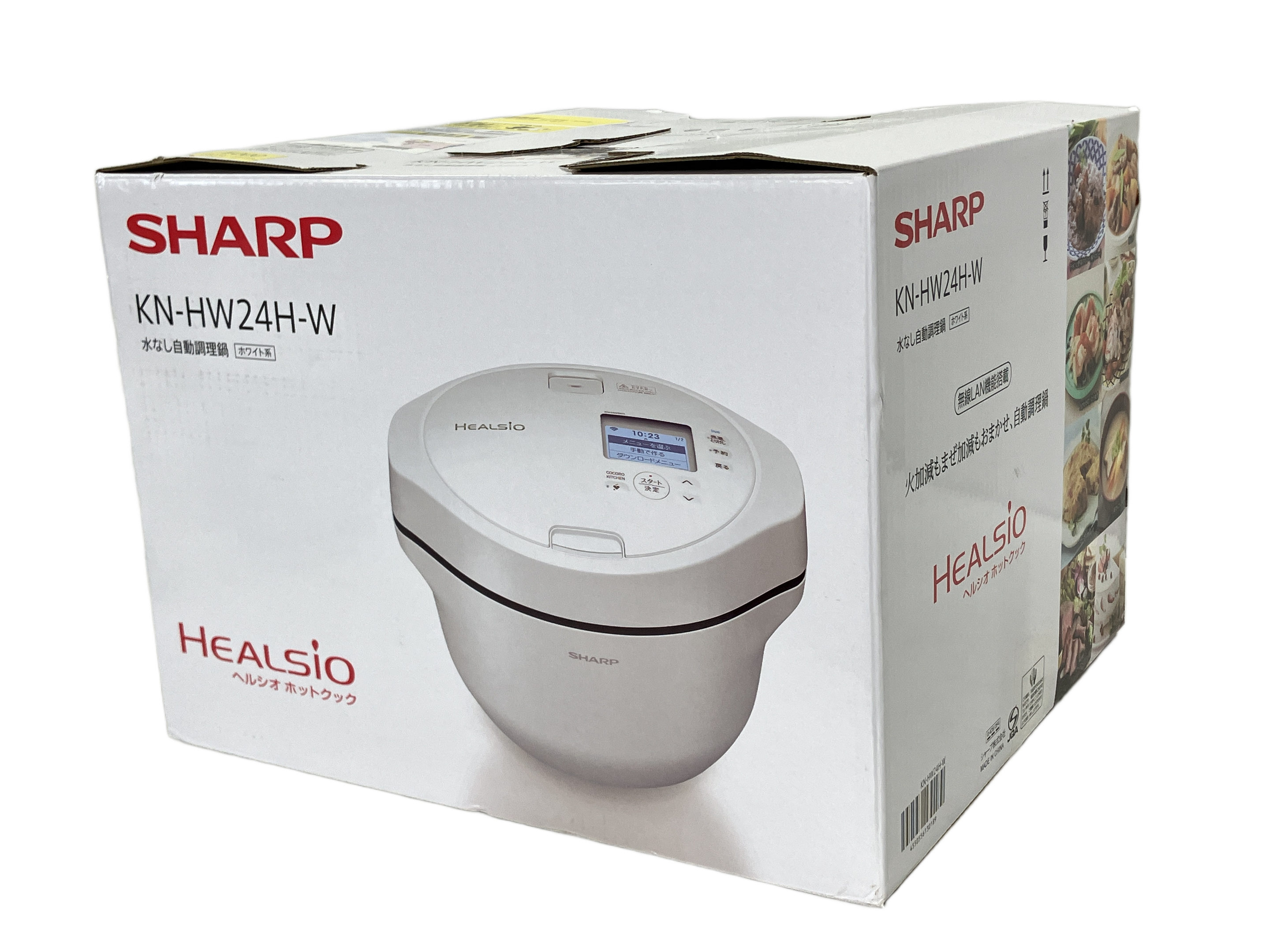 SHARP KN-HW24H-W 水なし自動調理鍋