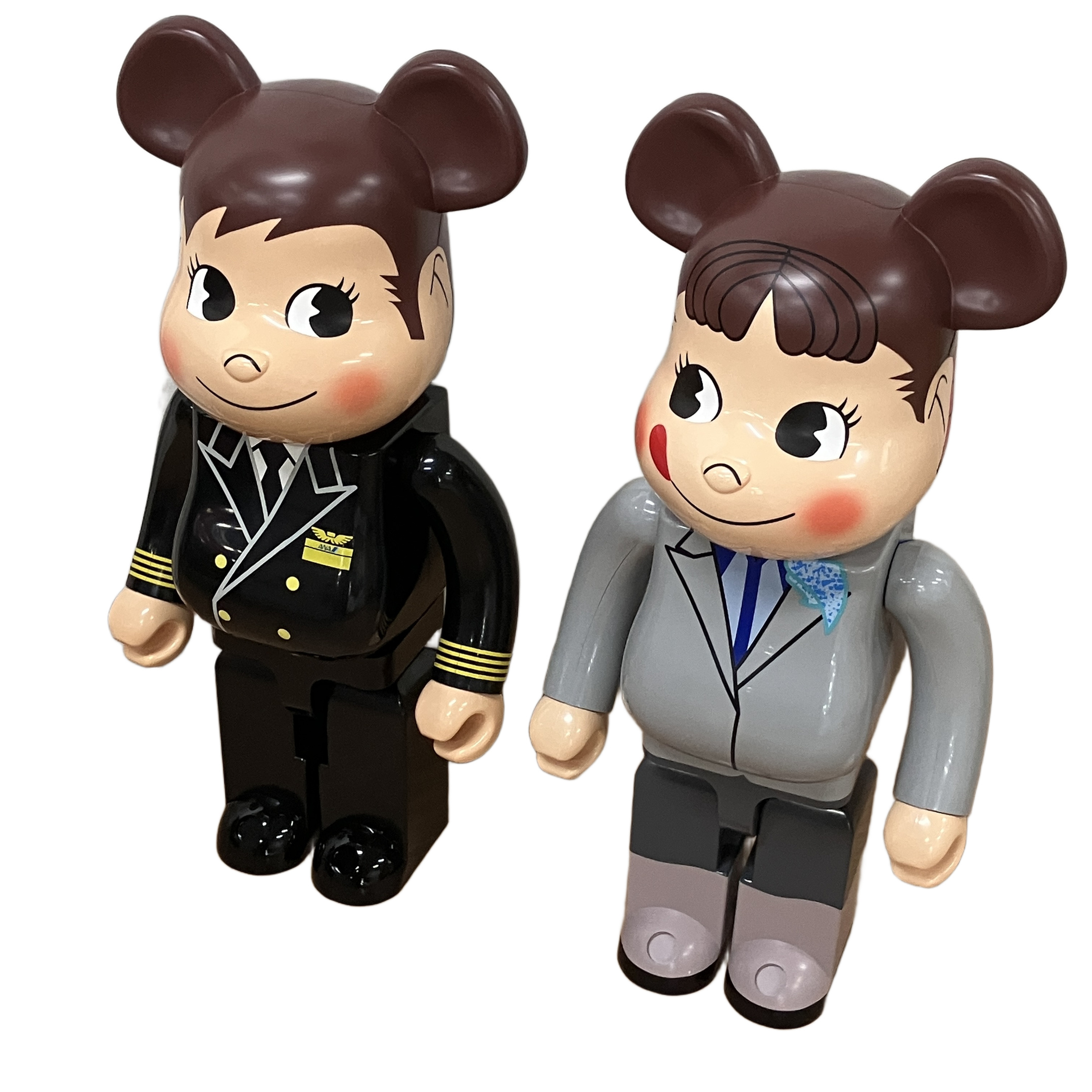 BE@RBRICK ANA限定 ポコちゃん&ペコちゃん 2体セット 1000%