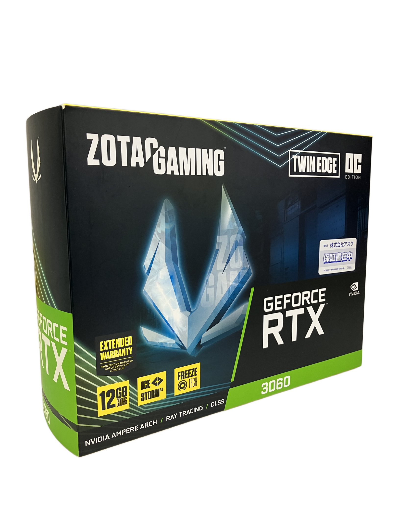 ZOTAC GEFORCE 3060 Twin Edge OC グラフィックボード 12GB