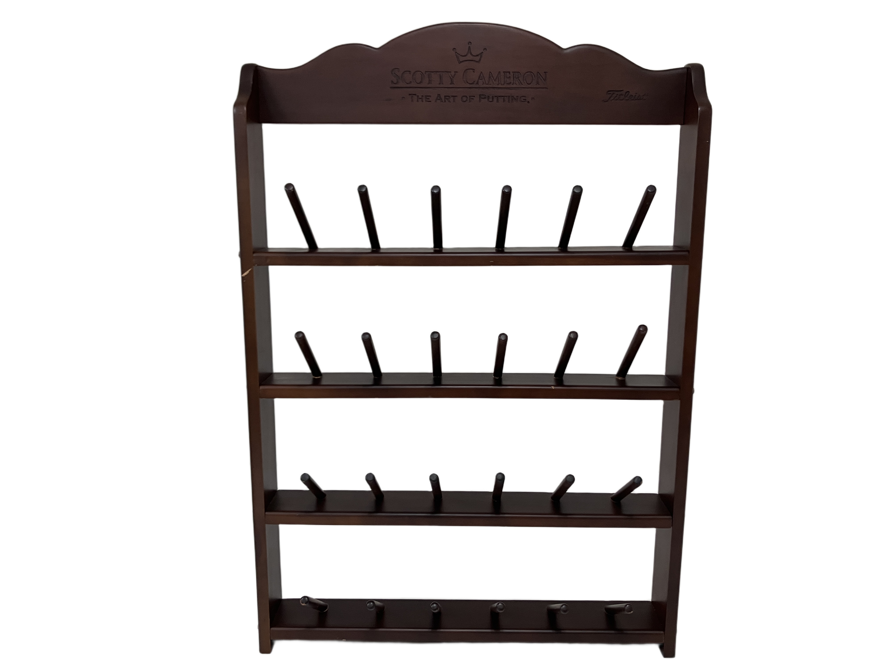 SCOTTY CAMERON 木製 ヘッドカバーラック