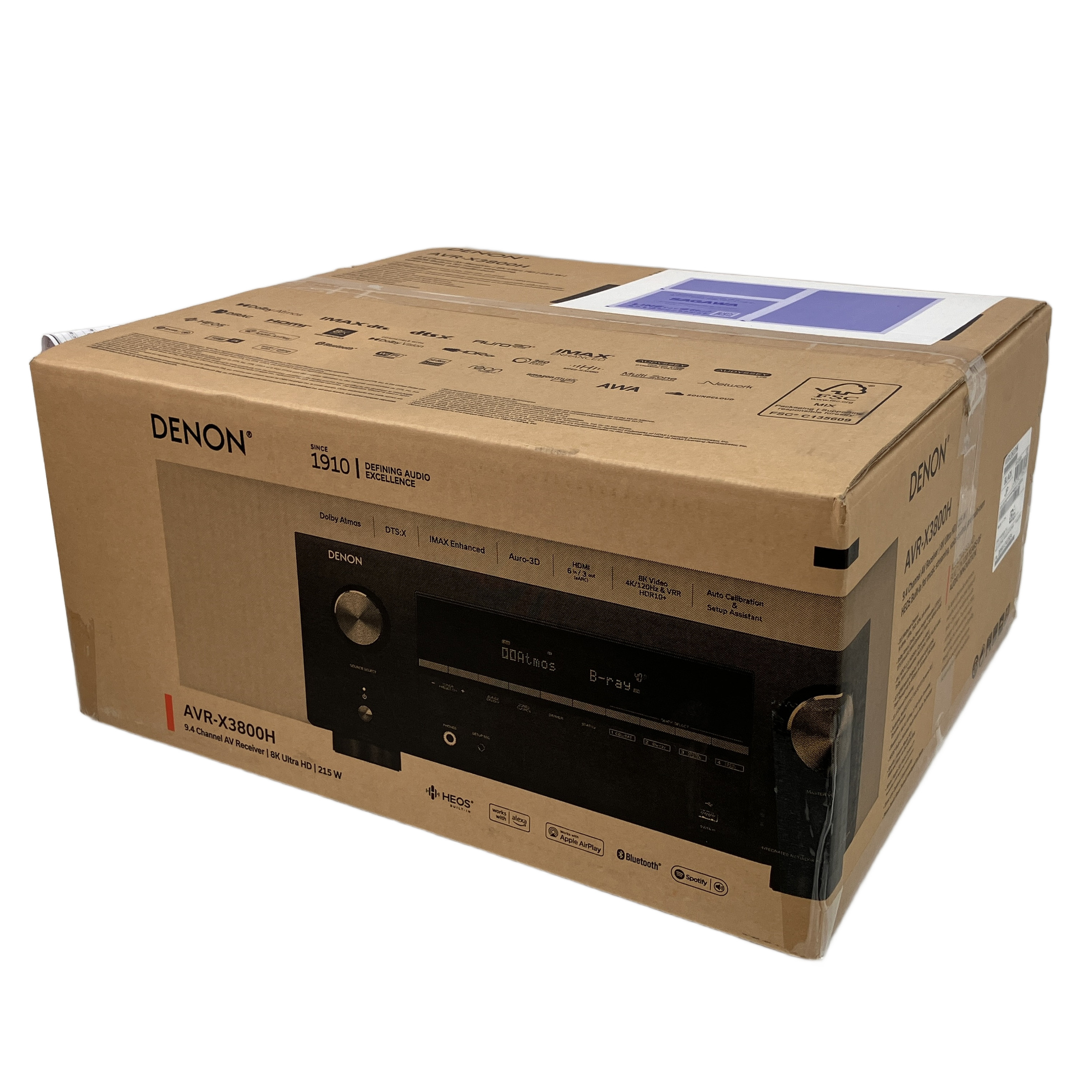 DENON AVR-X3800H AVサラウンド レシーバー