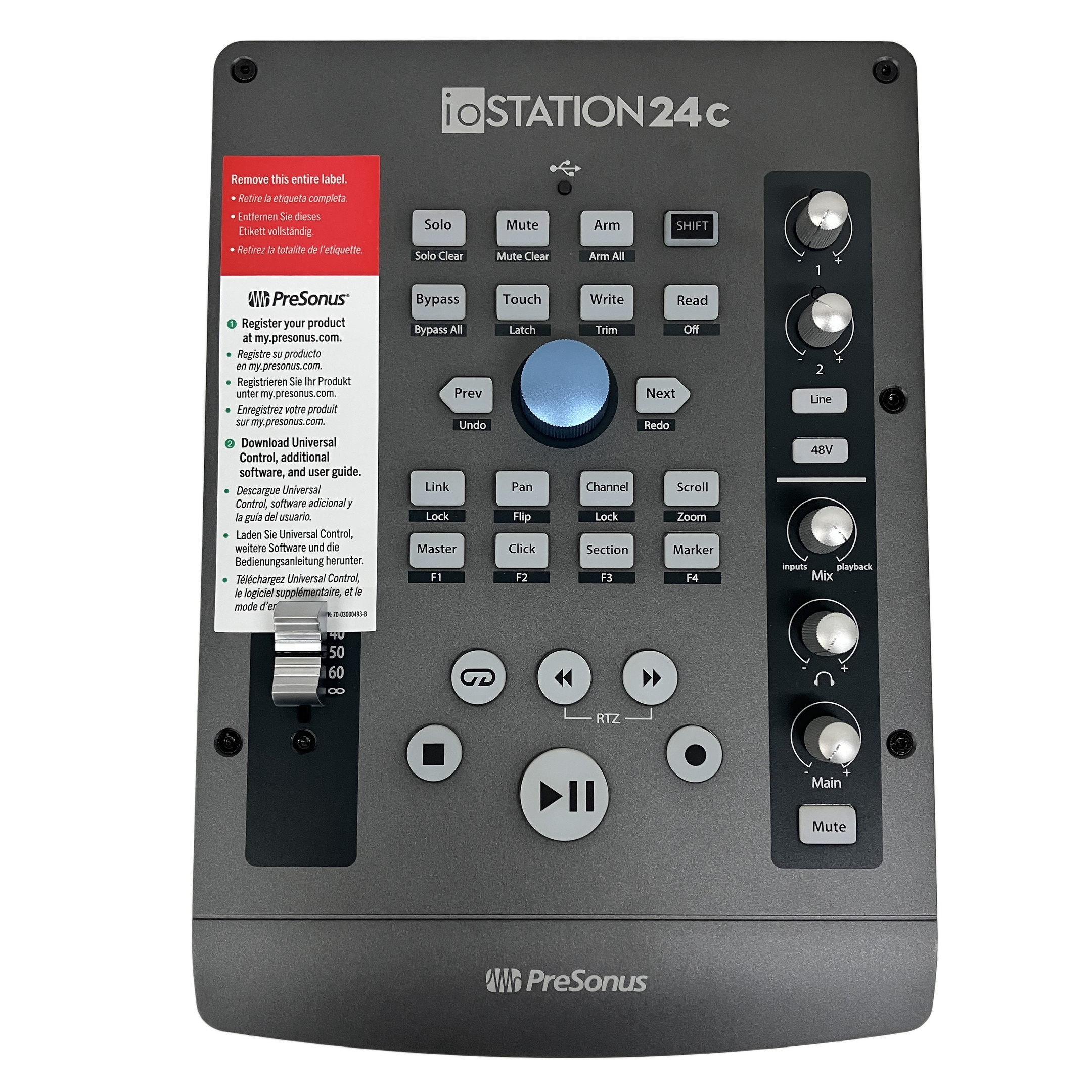 PreSonus iO STATION 24c オーディオインターフェース