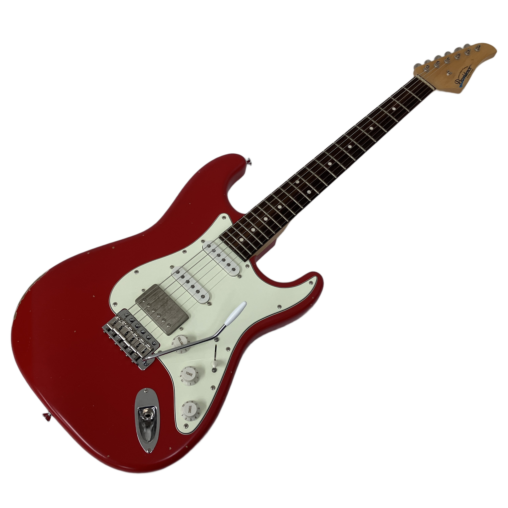 Providence ショップオリジナル レッド ストラト タイプ S シリアル