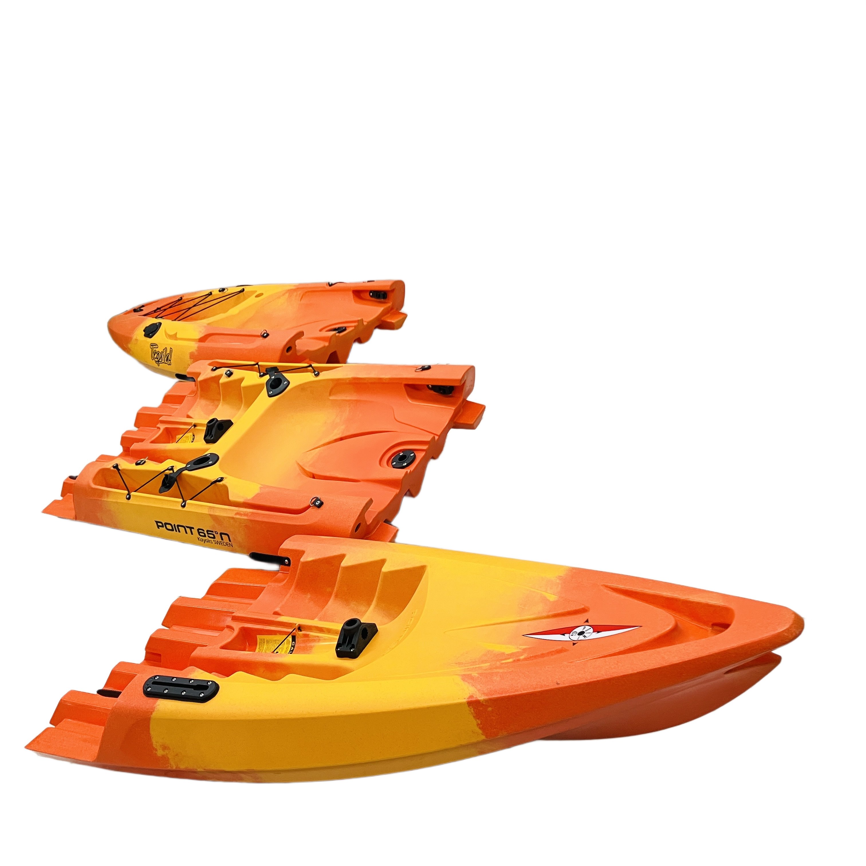 Point65 テキーラ Tandem カヤック 3分割