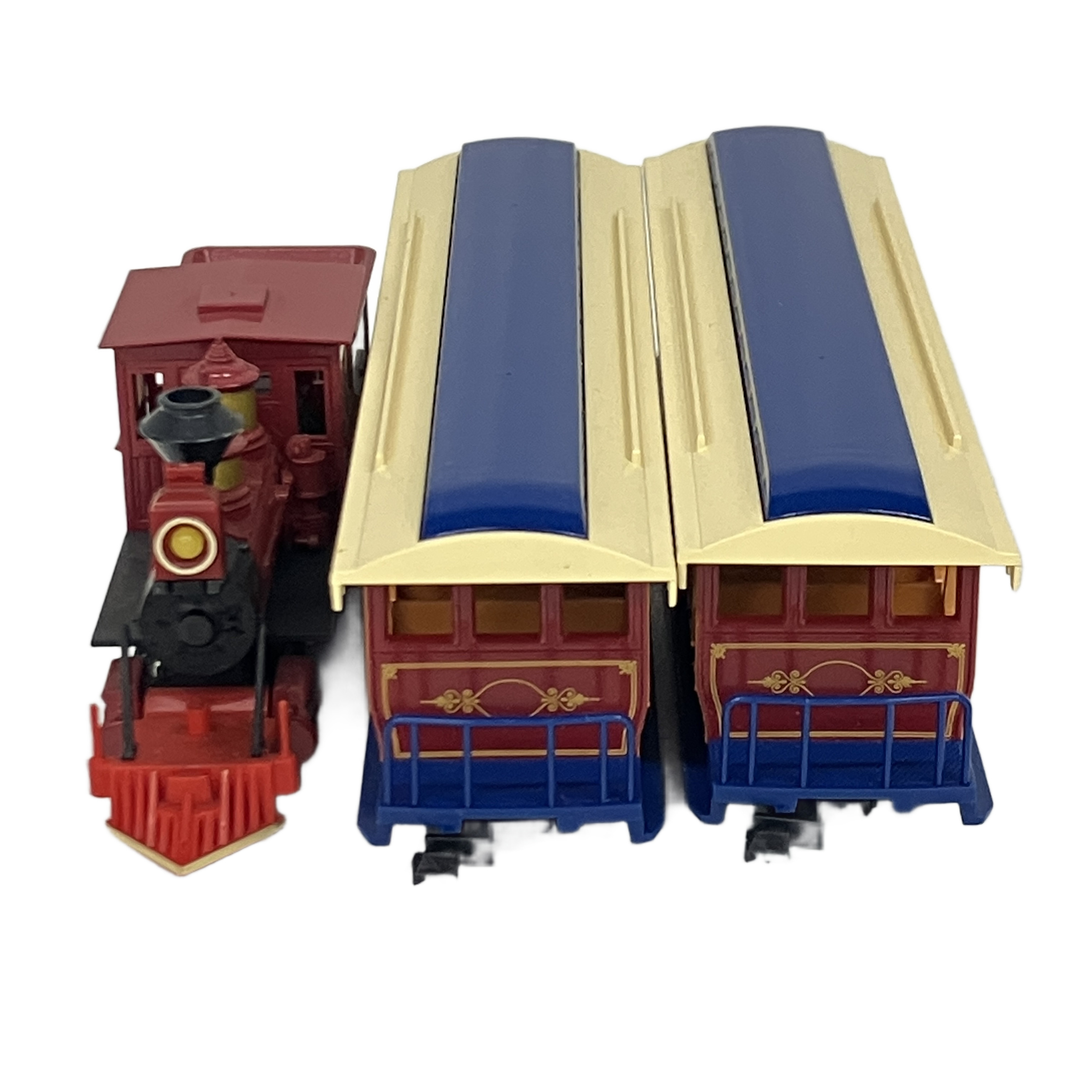 TOMIX ウエスタンリバーレールロード 機関車 客車2両