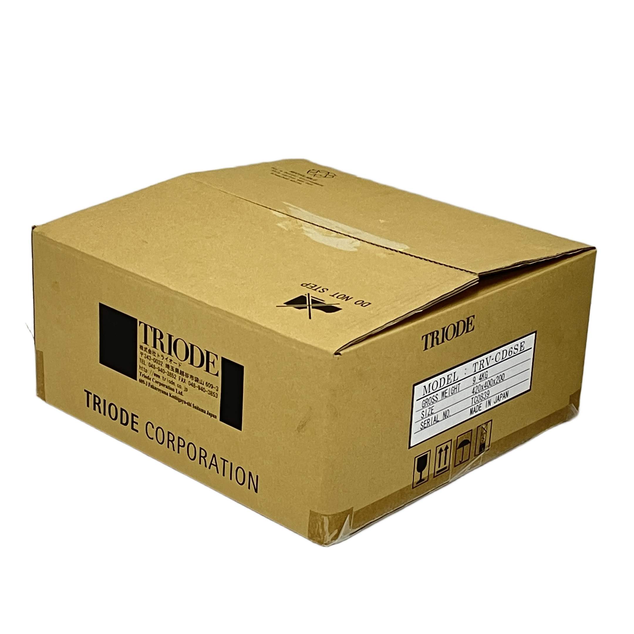 TRIODE TRV-CD6SE CDプレーヤー ダークチェリー