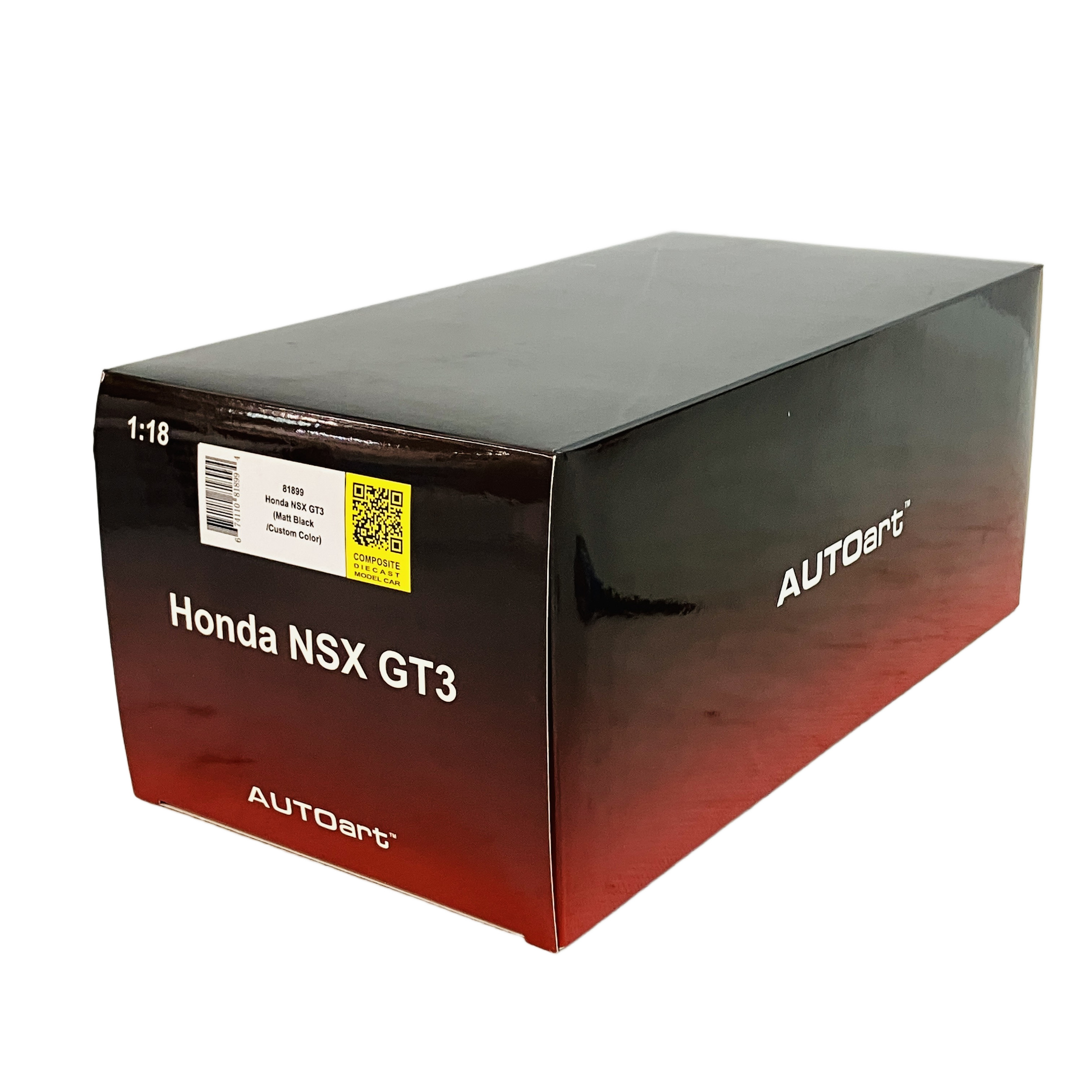 AUTOart NSX GT3 2018 ミニカー マットブラック