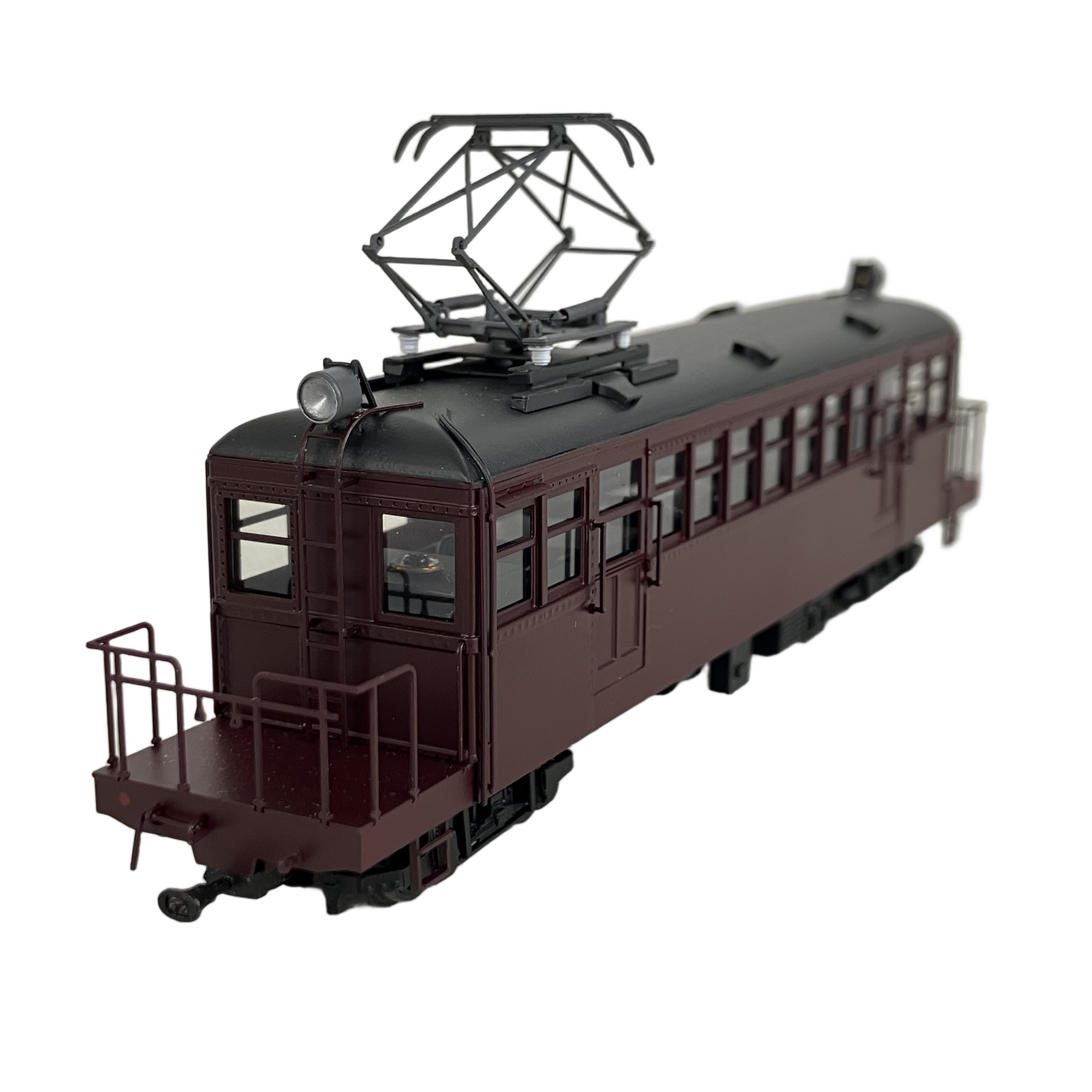 ワールド工芸 栃尾線 モハ209 マルーン仕様 鉄道模型 HOナロー