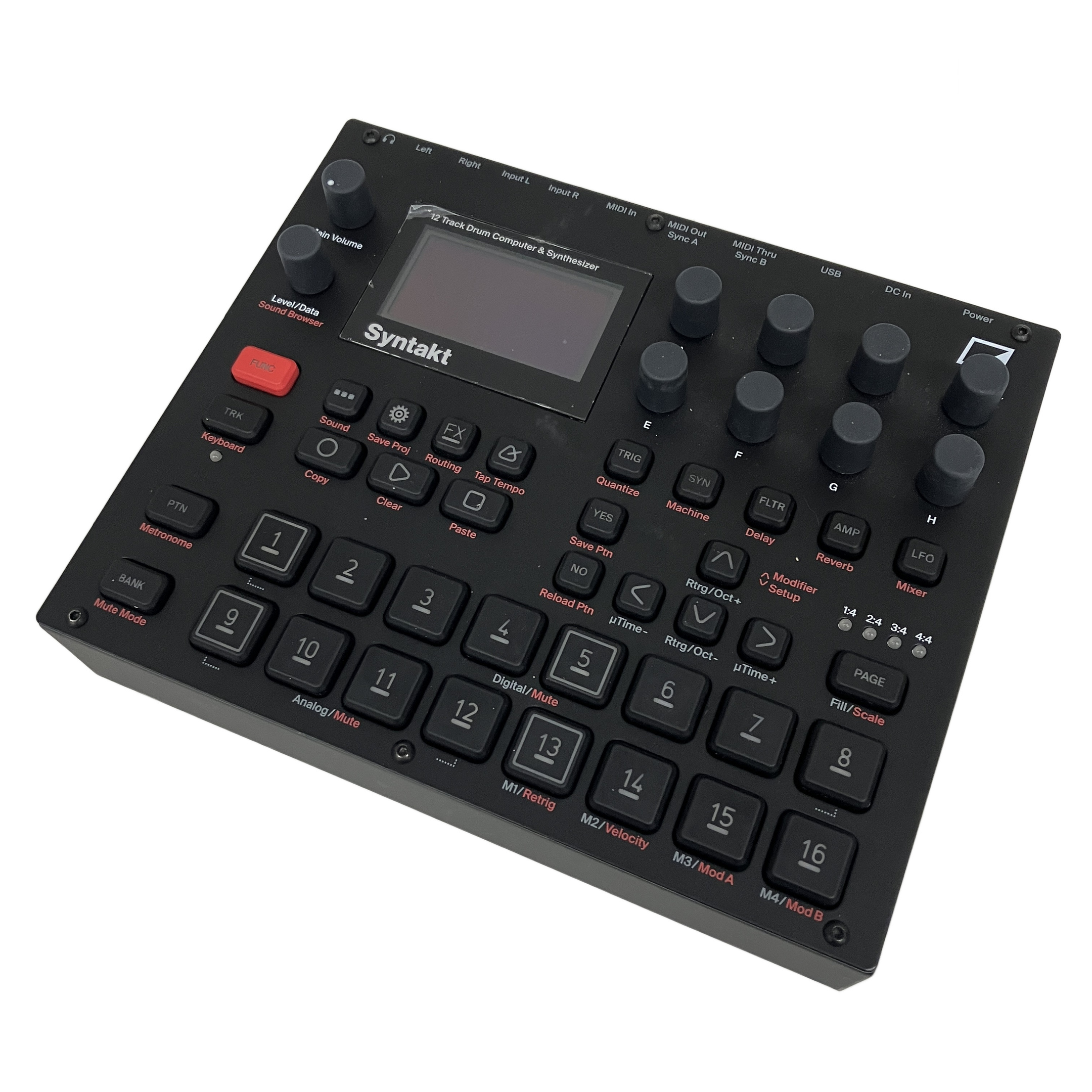 Elektron Syntakt アナログ シンセサイザー