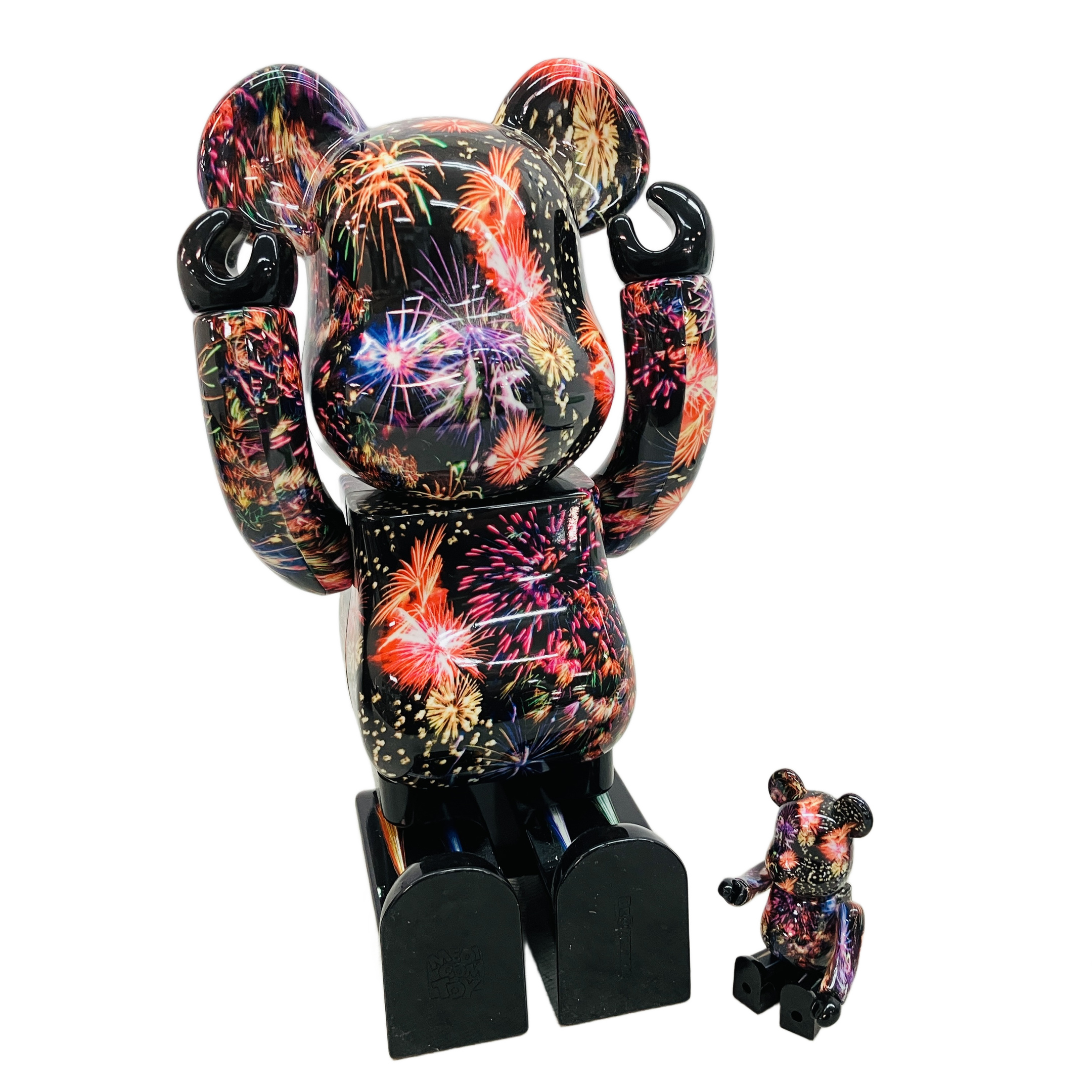 MEDICOM TOY BE@RBRICK 100% & 400% 花火
