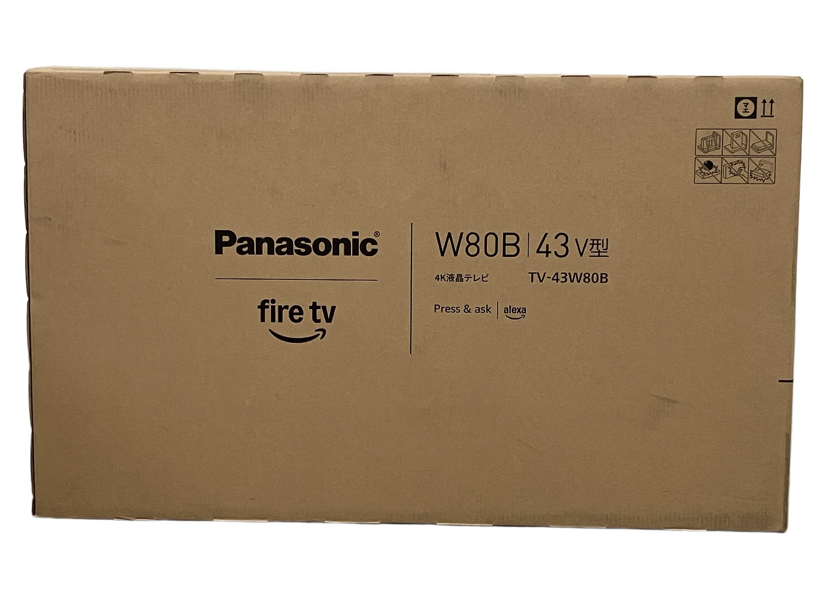 Panasonic VIERA TV-43W80B 4K液晶テレビ 43インチ