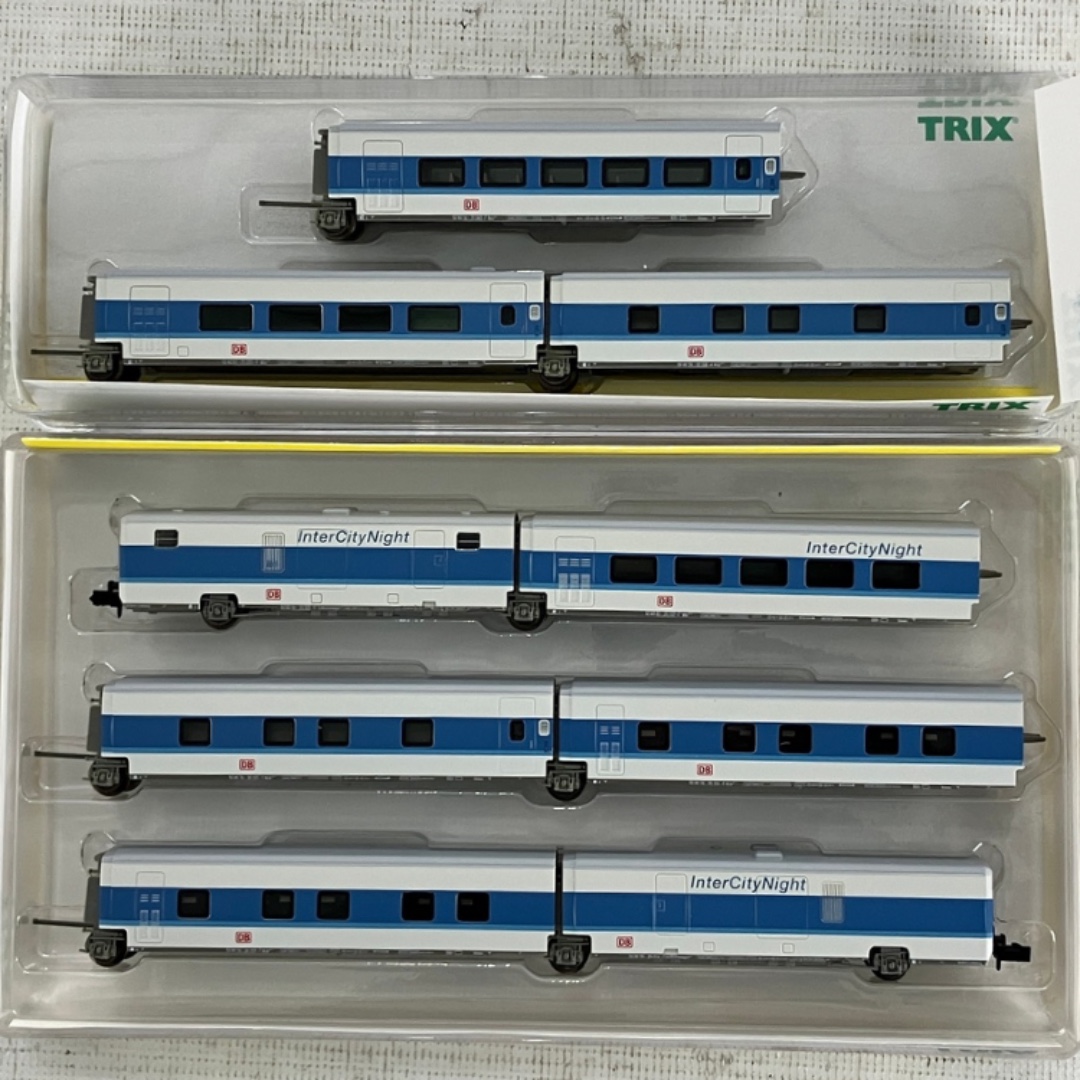 TRIX MINITRIX 13723 13724 ドイツ鉄道 インターシティナイト タルゴ 9両セット