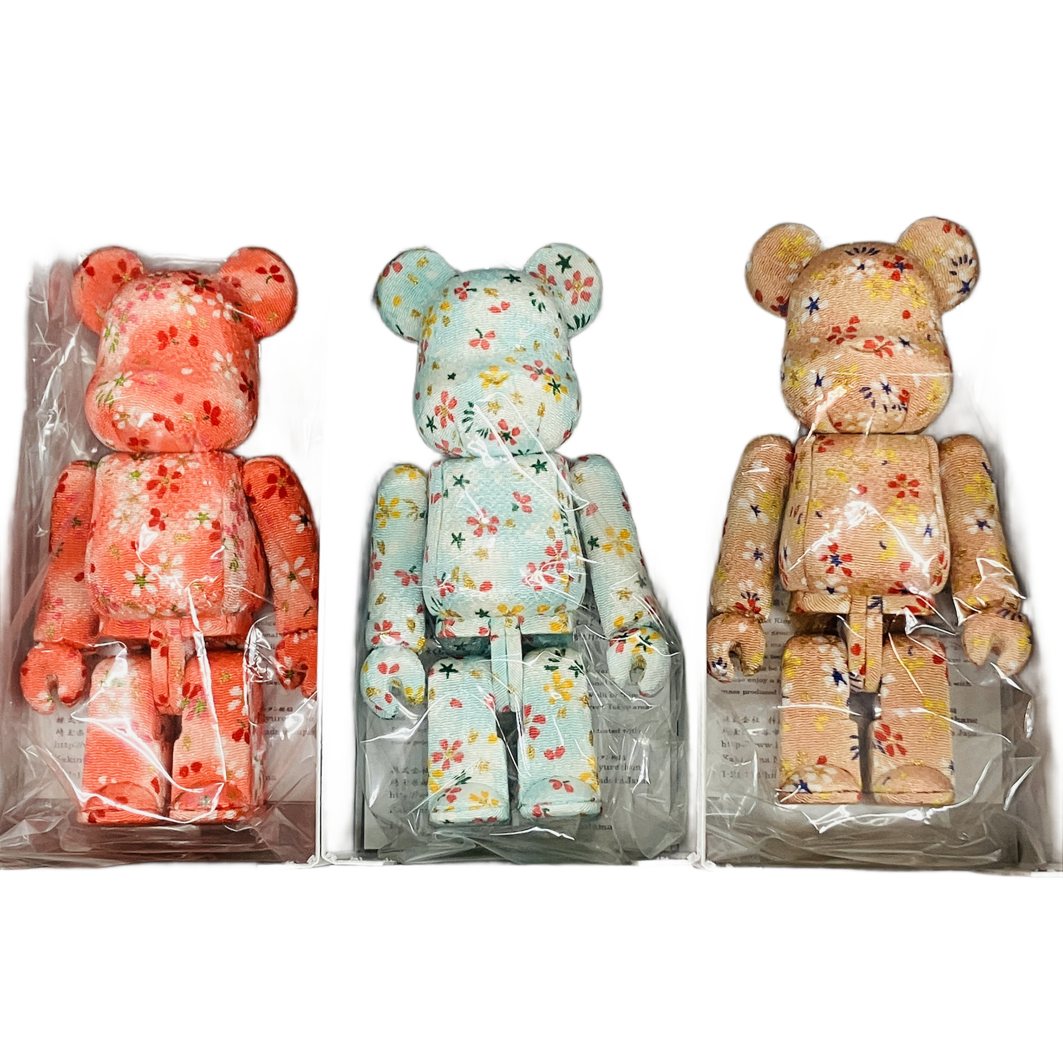 MEDICOM TOY BE@RBRICK 柿沼人形 木目込み