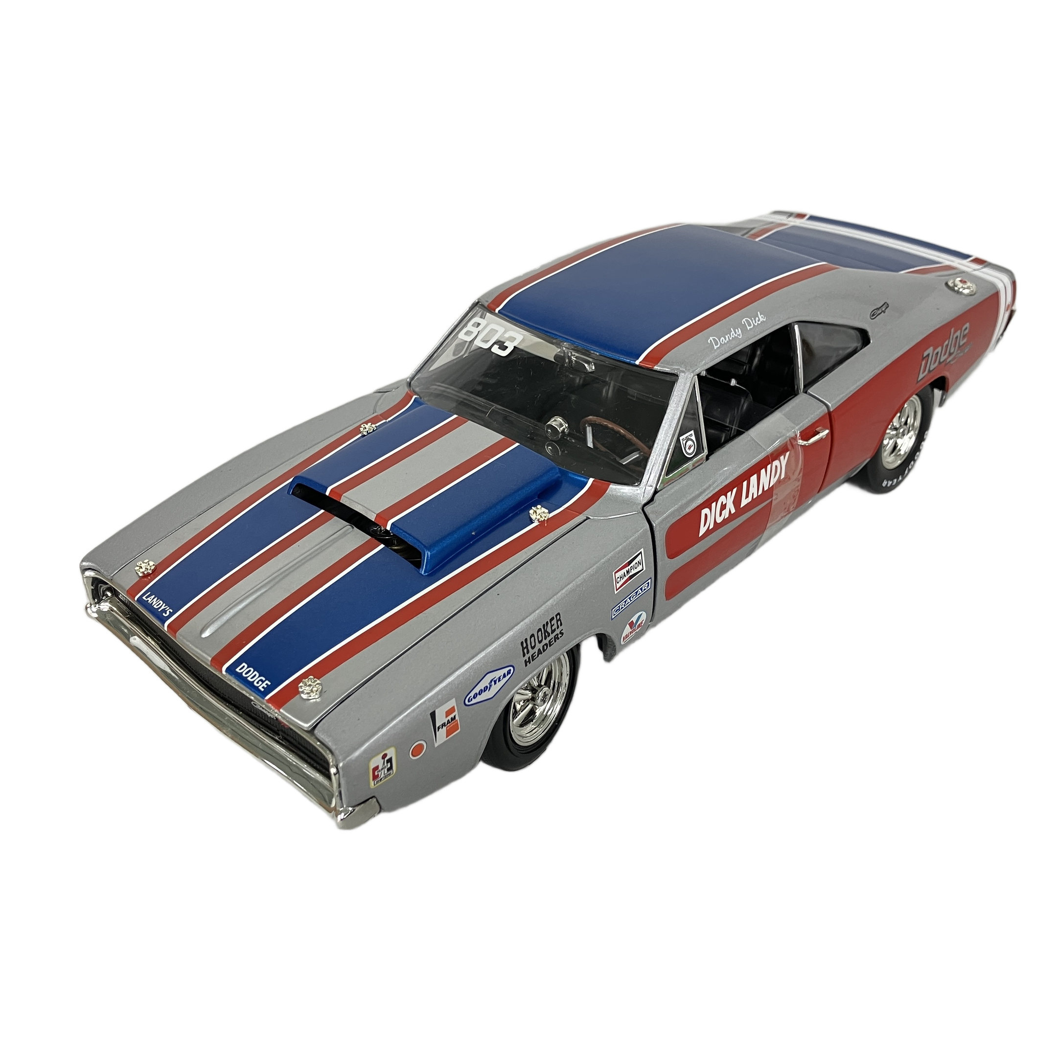 Mopar 29281P 1/18 1968 Dodge Charger R/T ミニカー