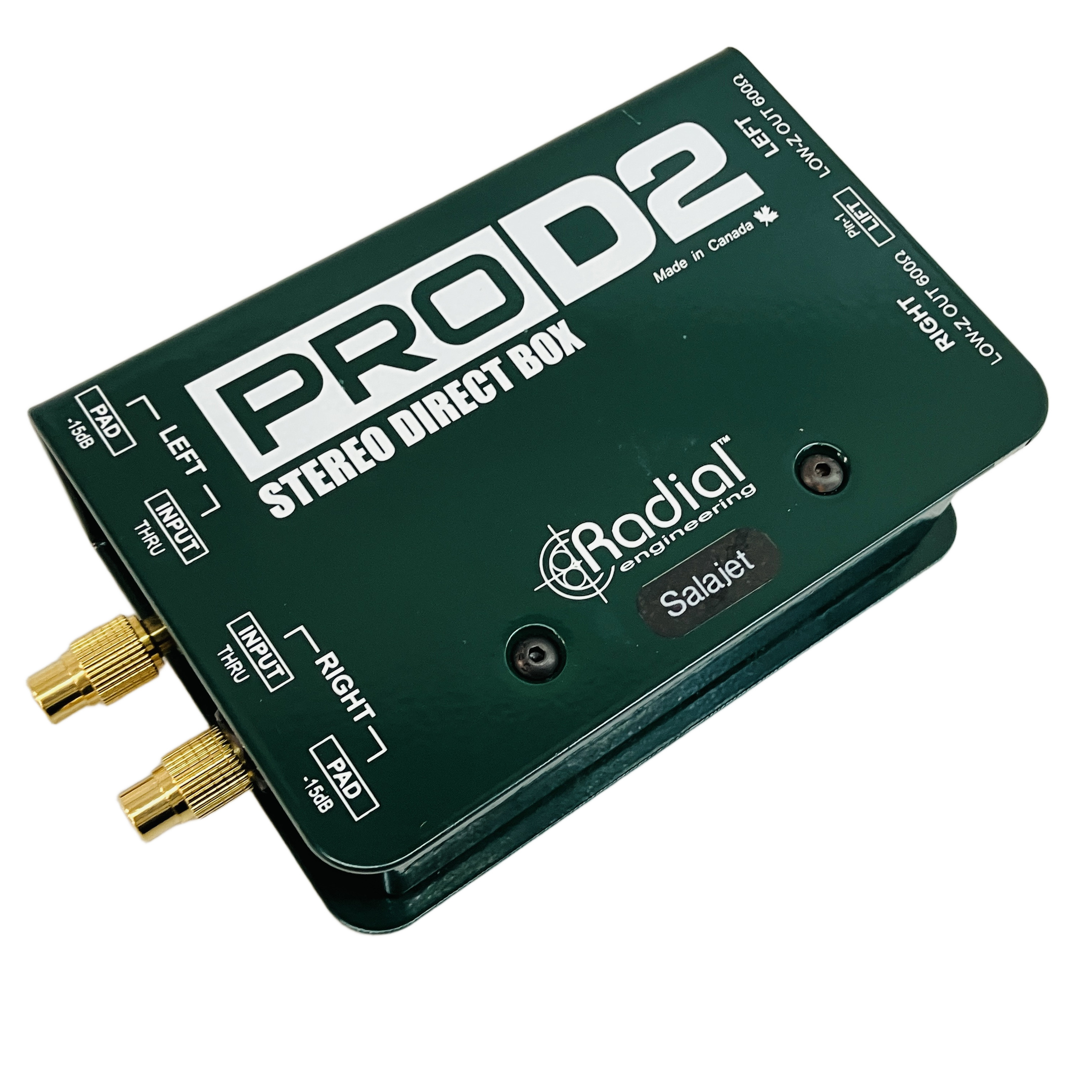 RADIAL PRO D2 STEREO パッシブ ダイレクトボックス