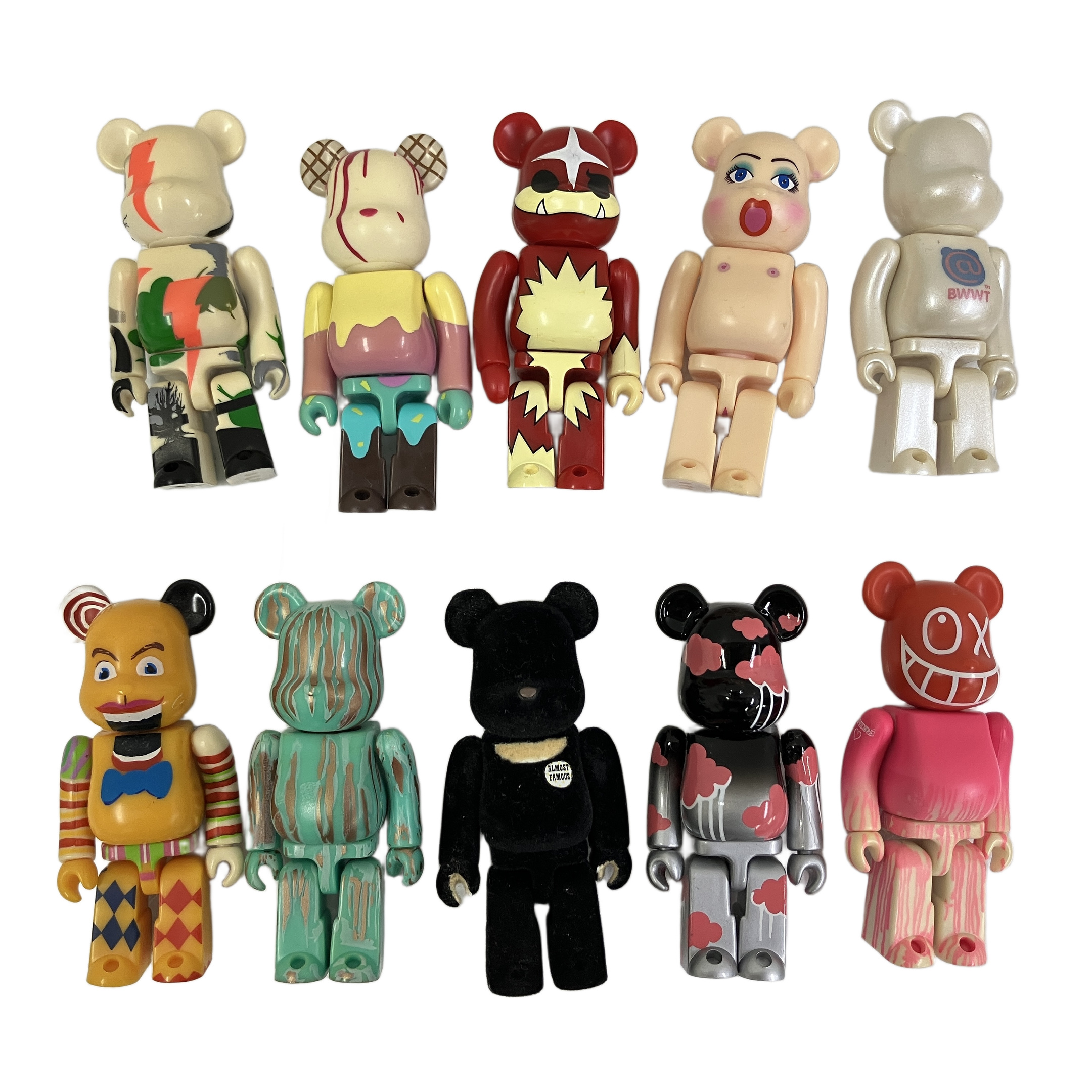 MEDICOM TOY BE@RBRICK WORLD WIDE TOUR 10 100% フィギュア