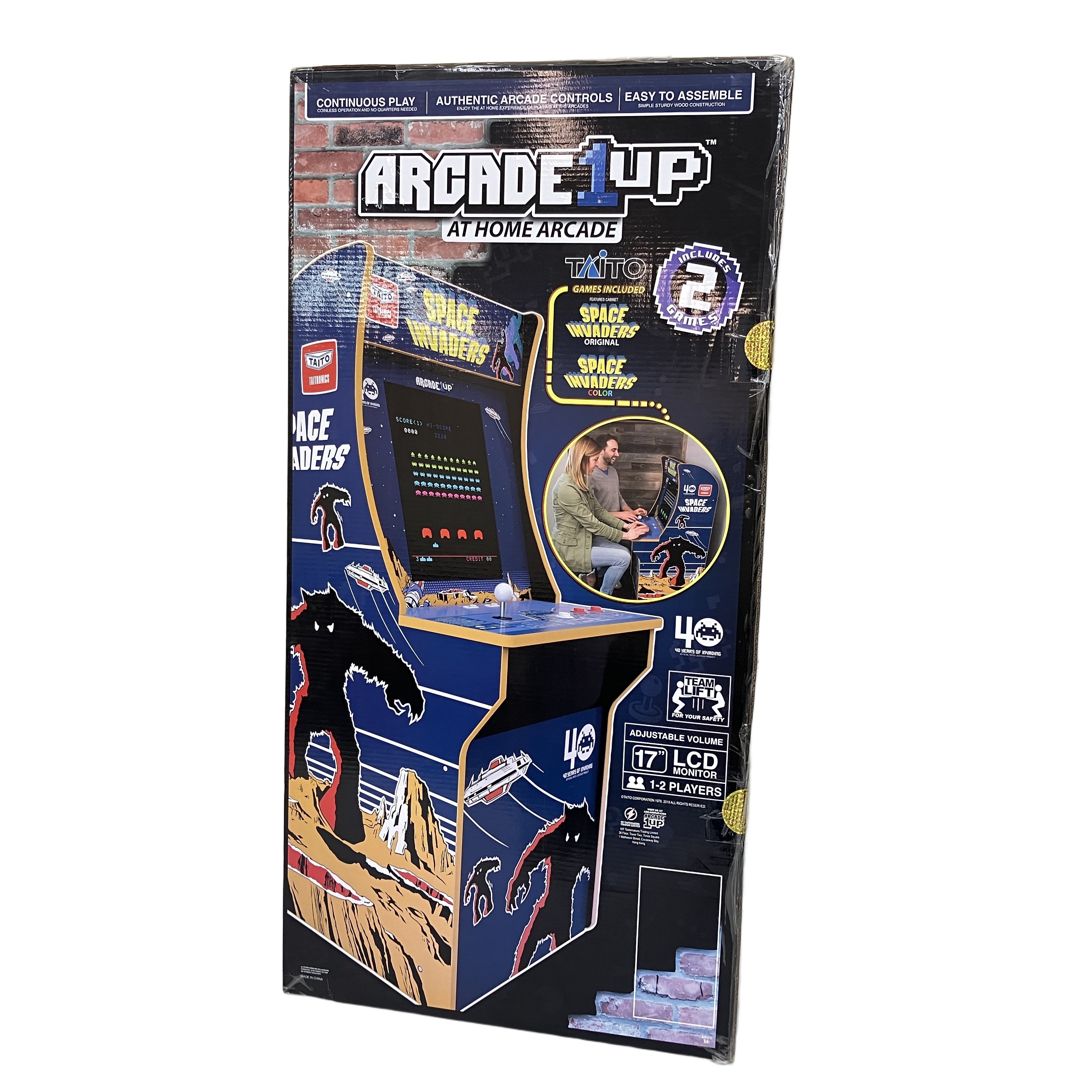 Arcade 1UP アーケードワンナップ MODEL6999 SPACE INVADERS インベーダー 家庭用アーケードゲーム機 未使用
