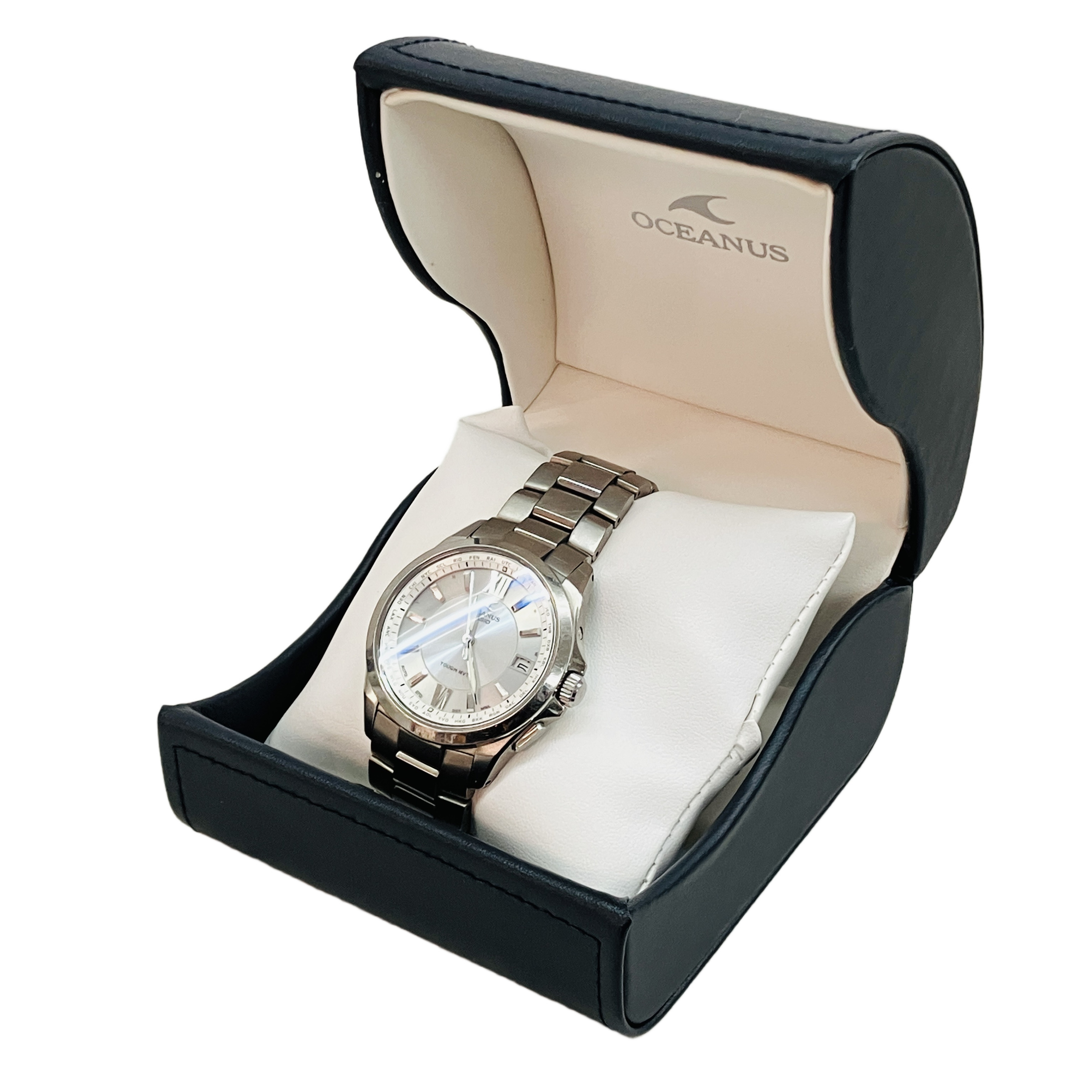 CASIO OCEANUS OCW-S100-7A2JF 電波時計 チタン