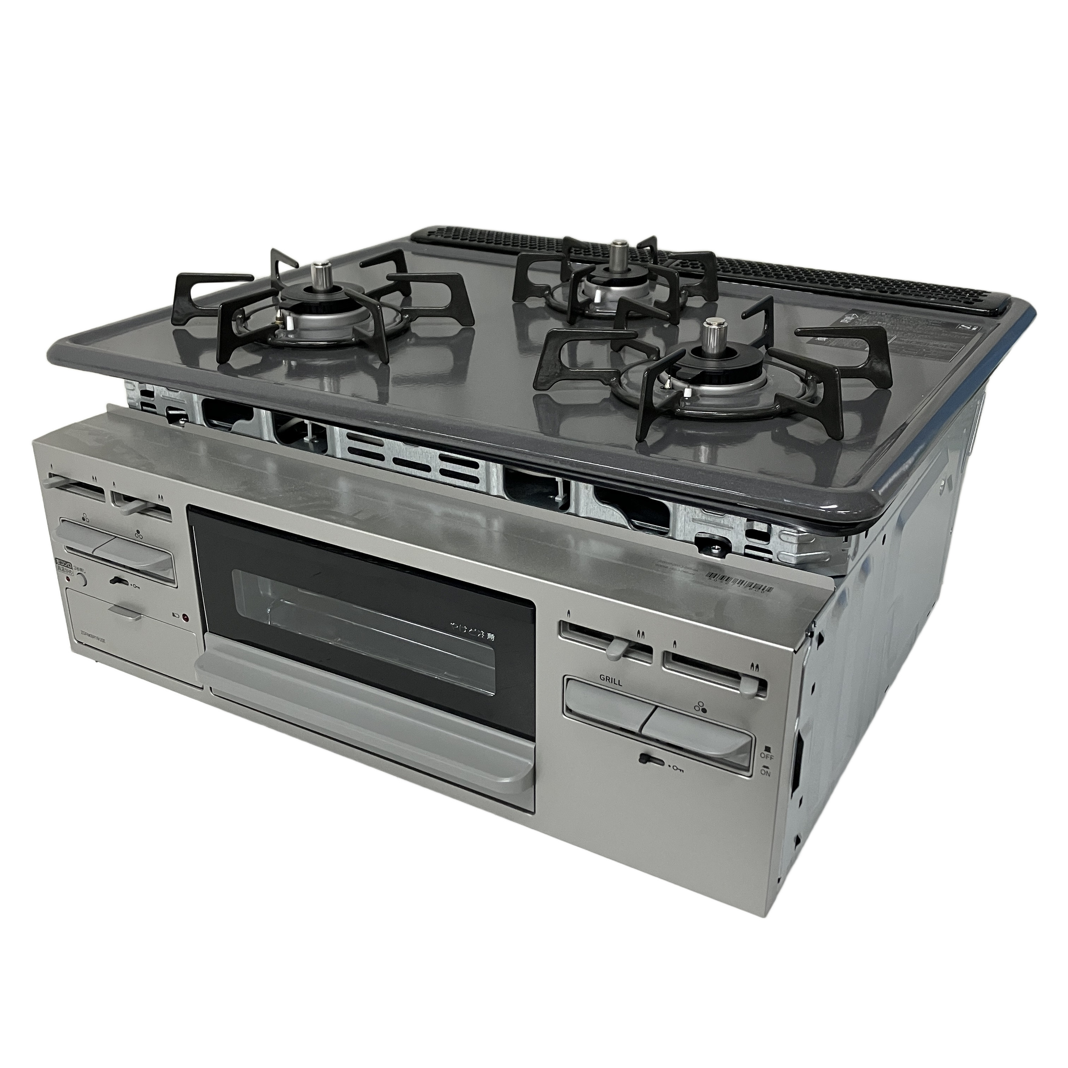 リナップ ZGFNK6R18QSE ビルトイン ガスコンロ 都市ガス 3口