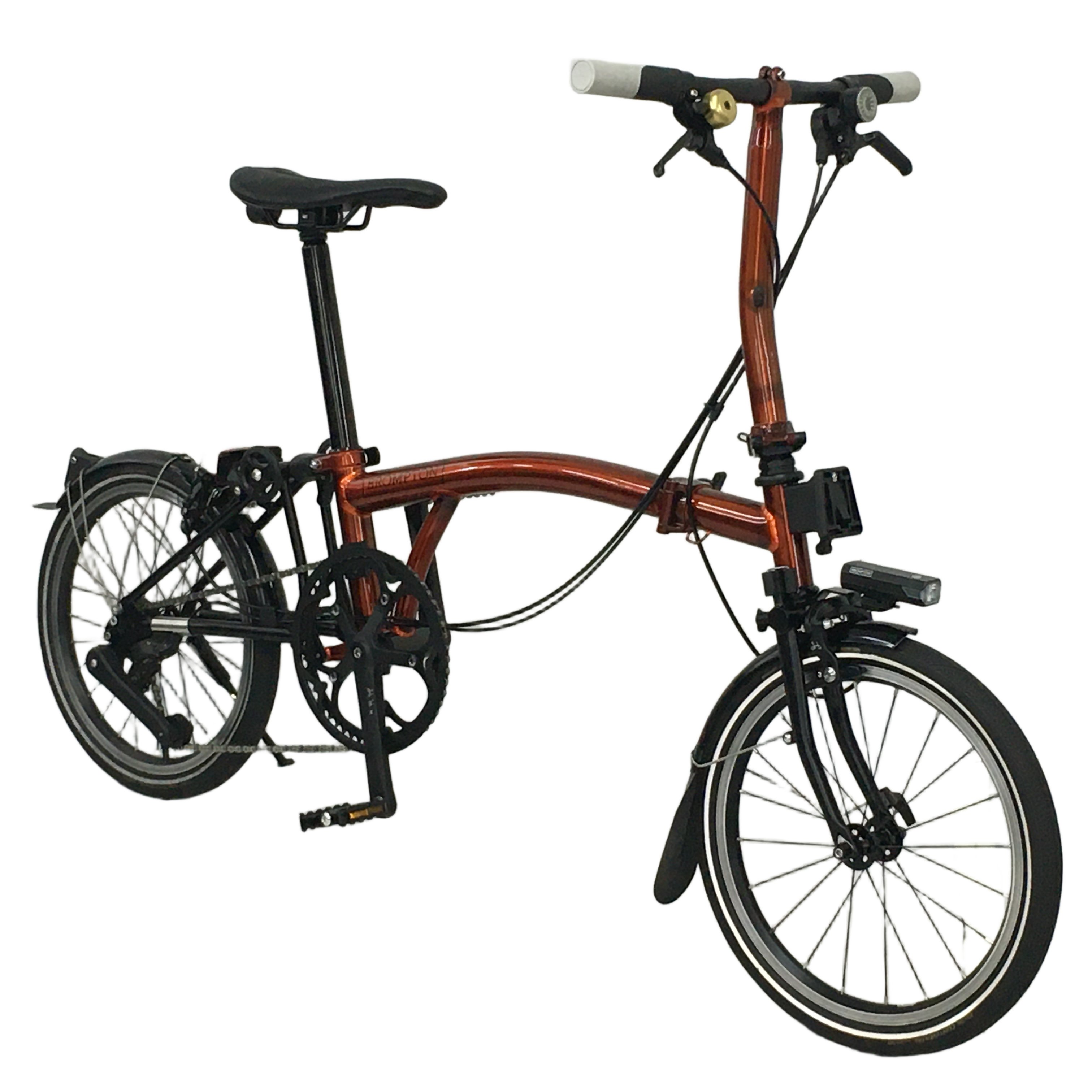 BROMPTON P Line Urban Low 2024年モデル|チタンパーツによる軽量化と、職人技が光る美しい溶接跡が魅力のハイパフォーマンス・アーバン機