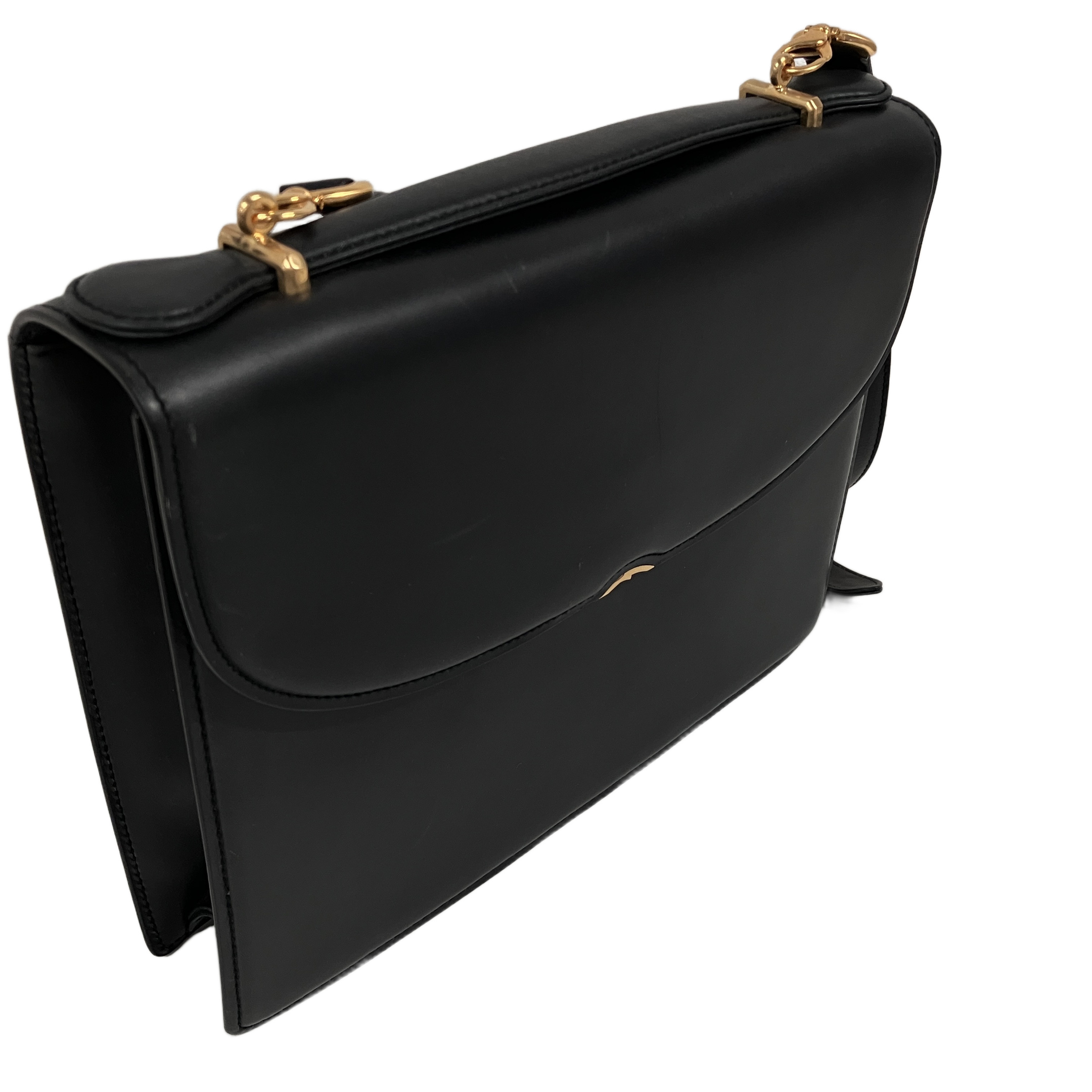 GUCCI オールドグッチ ビジネスバッグ レザー